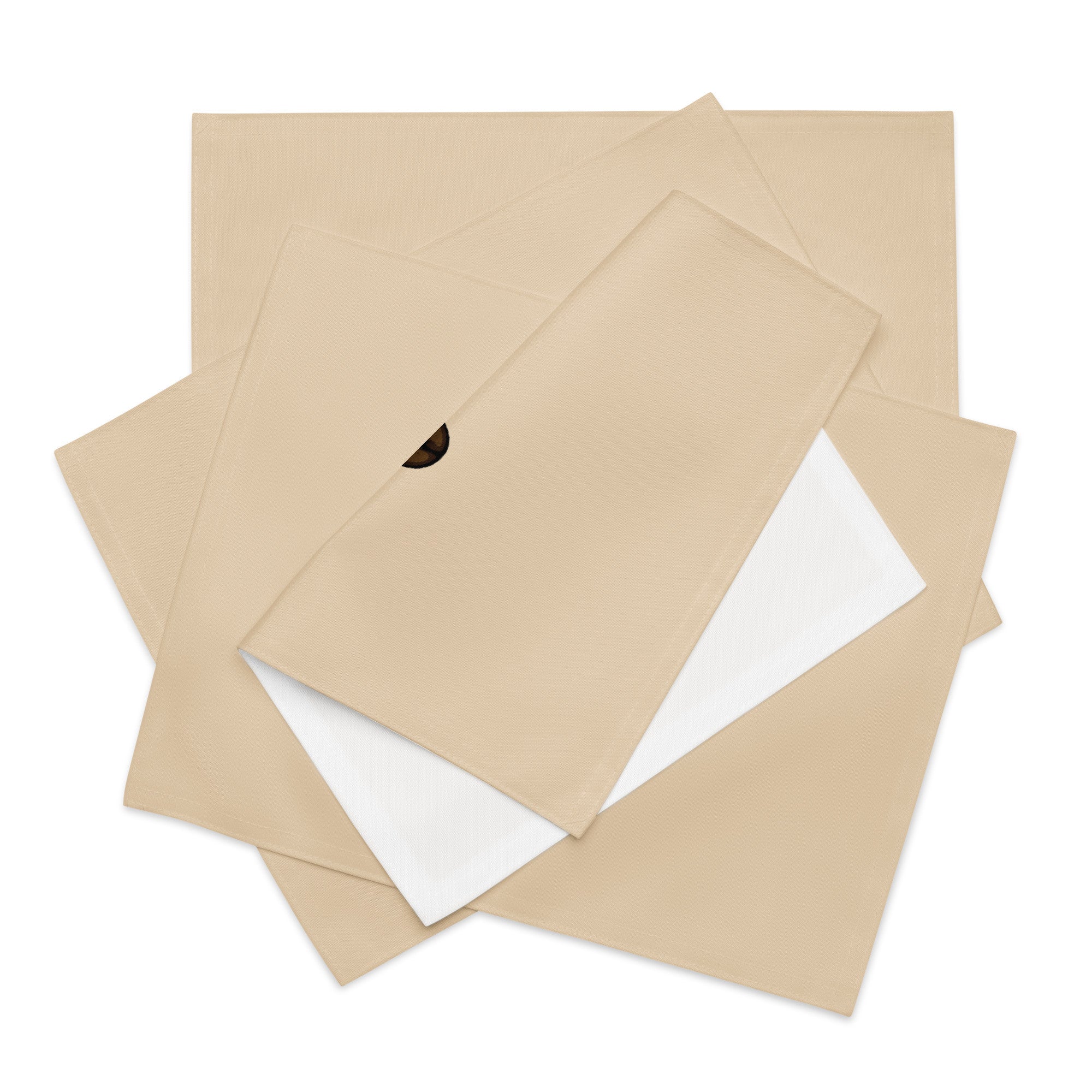 Coffee Clover Placemat Set - Macchiato-Dining Room & Kitchen-DECOROLALA