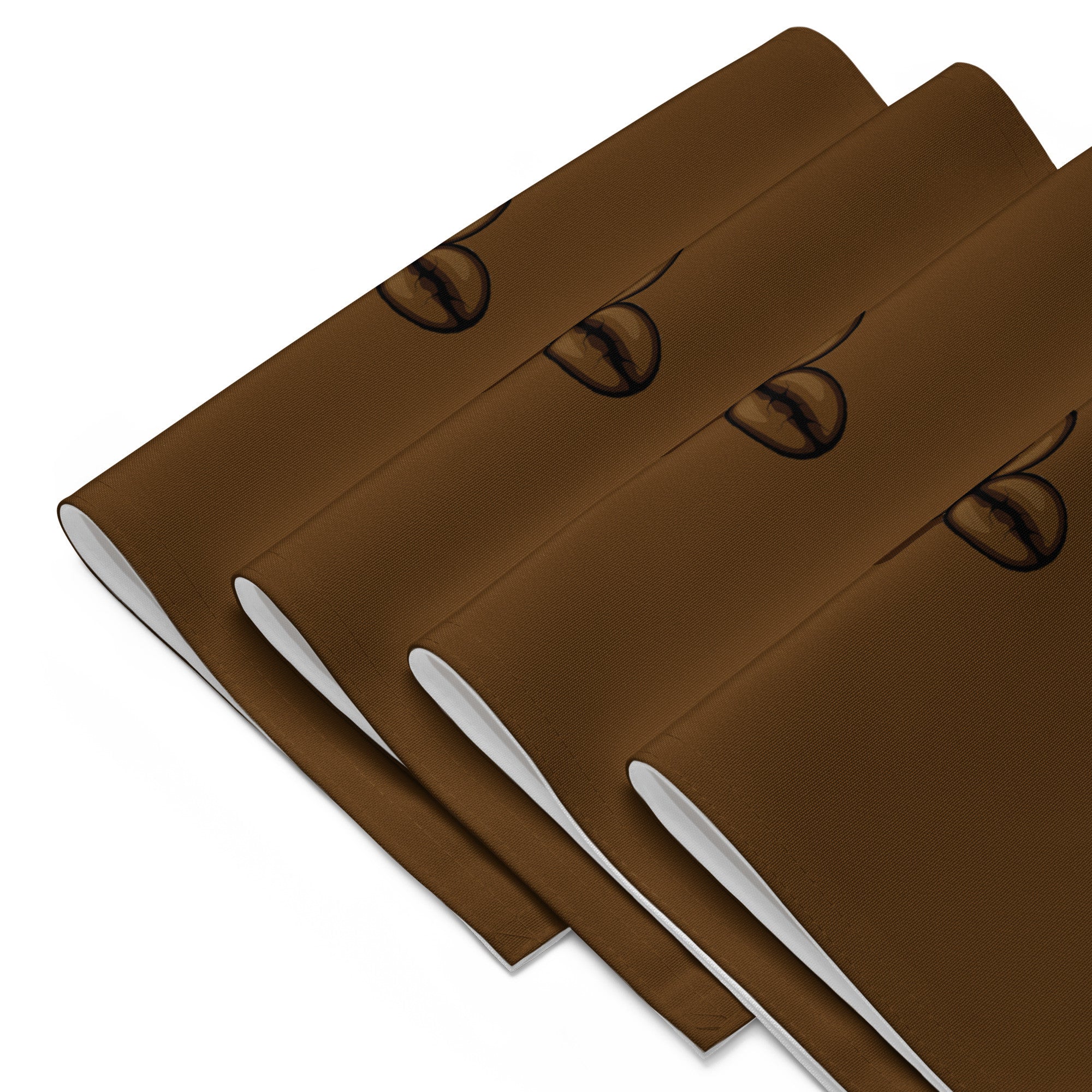 Coffee Clover Placemat Set - Mocha-Ergot-DECOROLALA