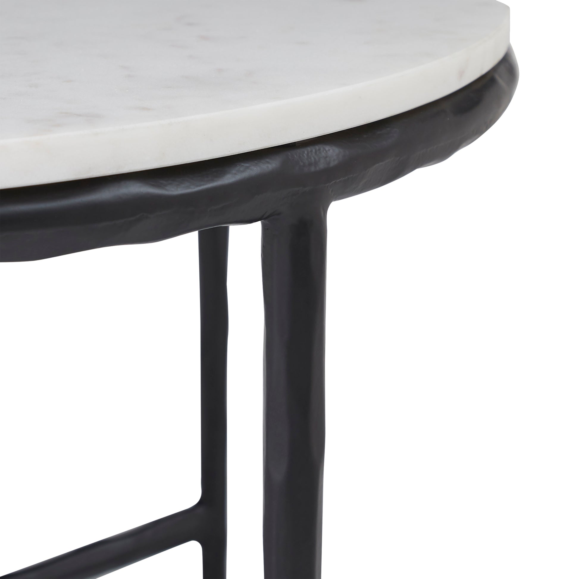 Coffee Table Rowena Marble Black-Rowena-DECOROLALA