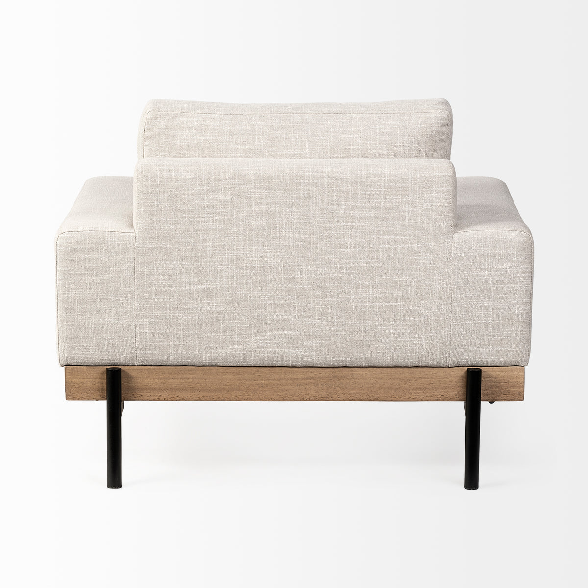 Colburne I Fabric W/ Wood and Iron Frame Accent Chair-Chairs-DECOROLALA