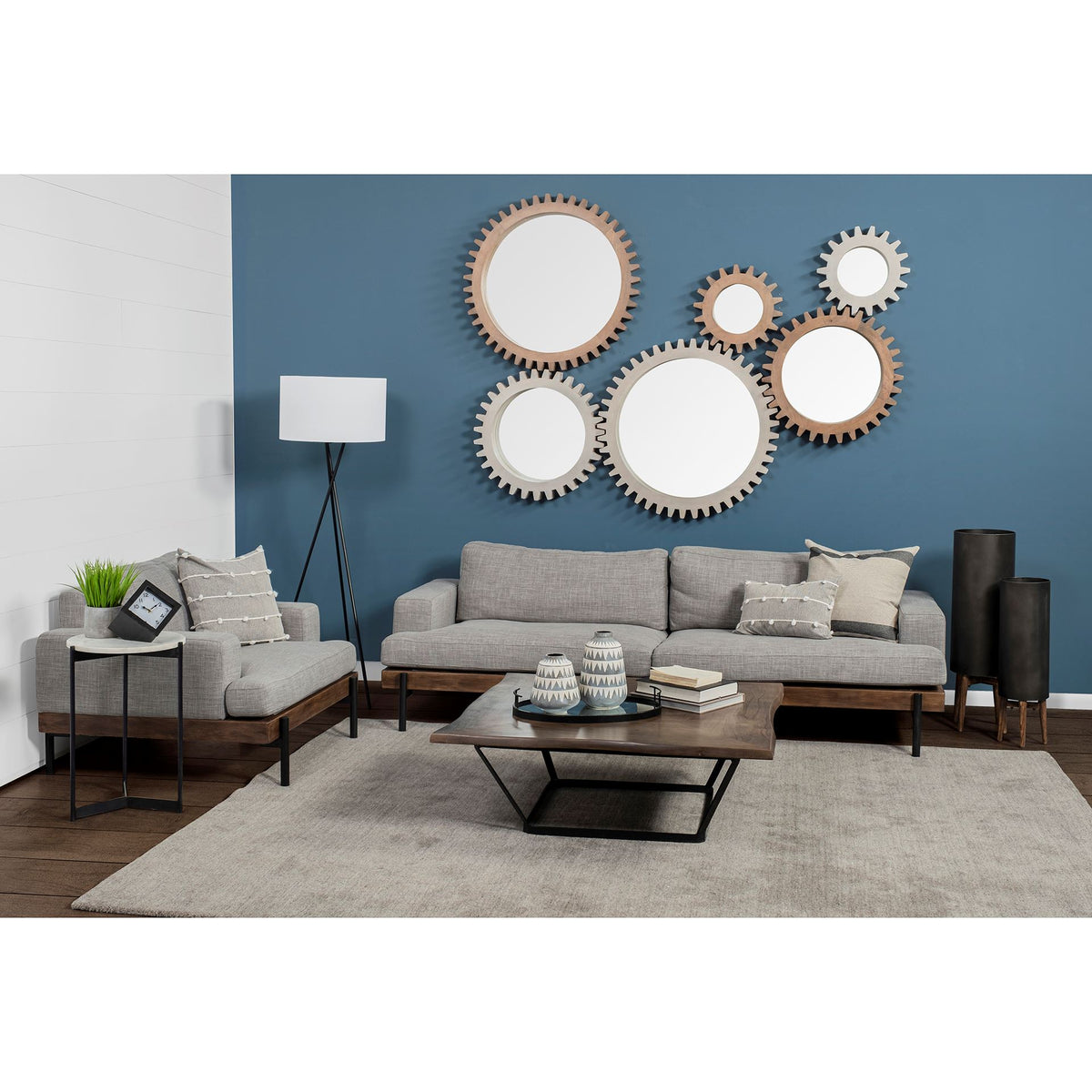 Colburne II 95" Upholstered Three Seater Sofa-Sofa & Sectionals-DECOROLALA