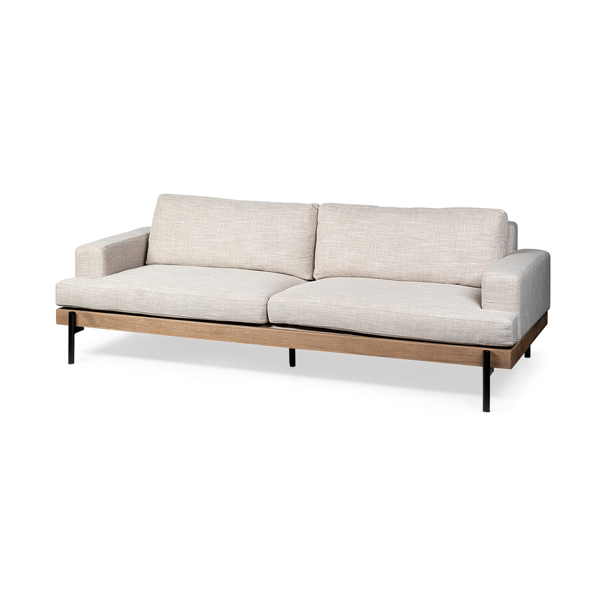 Colburne II 95" Upholstered Three Seater Sofa-Sofa & Sectionals-DECOROLALA