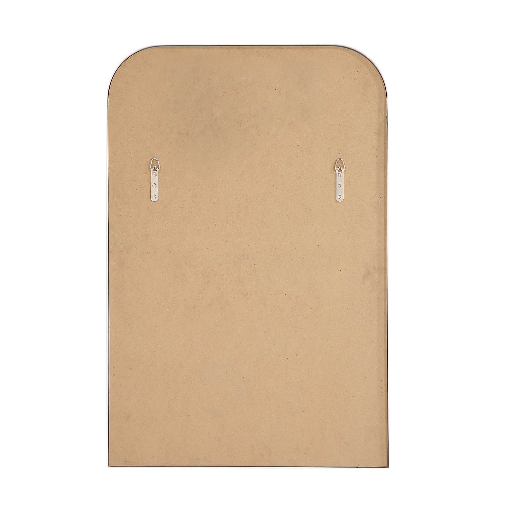 Colima 36" Tall Arch Wall Mirror, White-Mirror-DECOROLALA