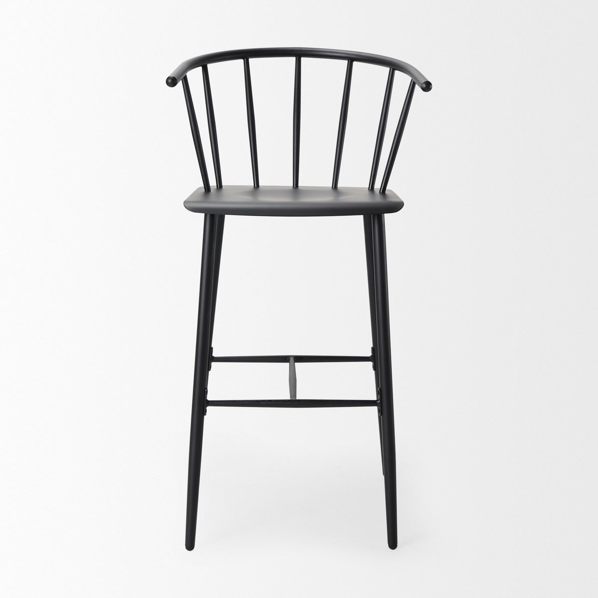 Colin Black Metal Bar Stool-Bar Stools-DECOROLALA