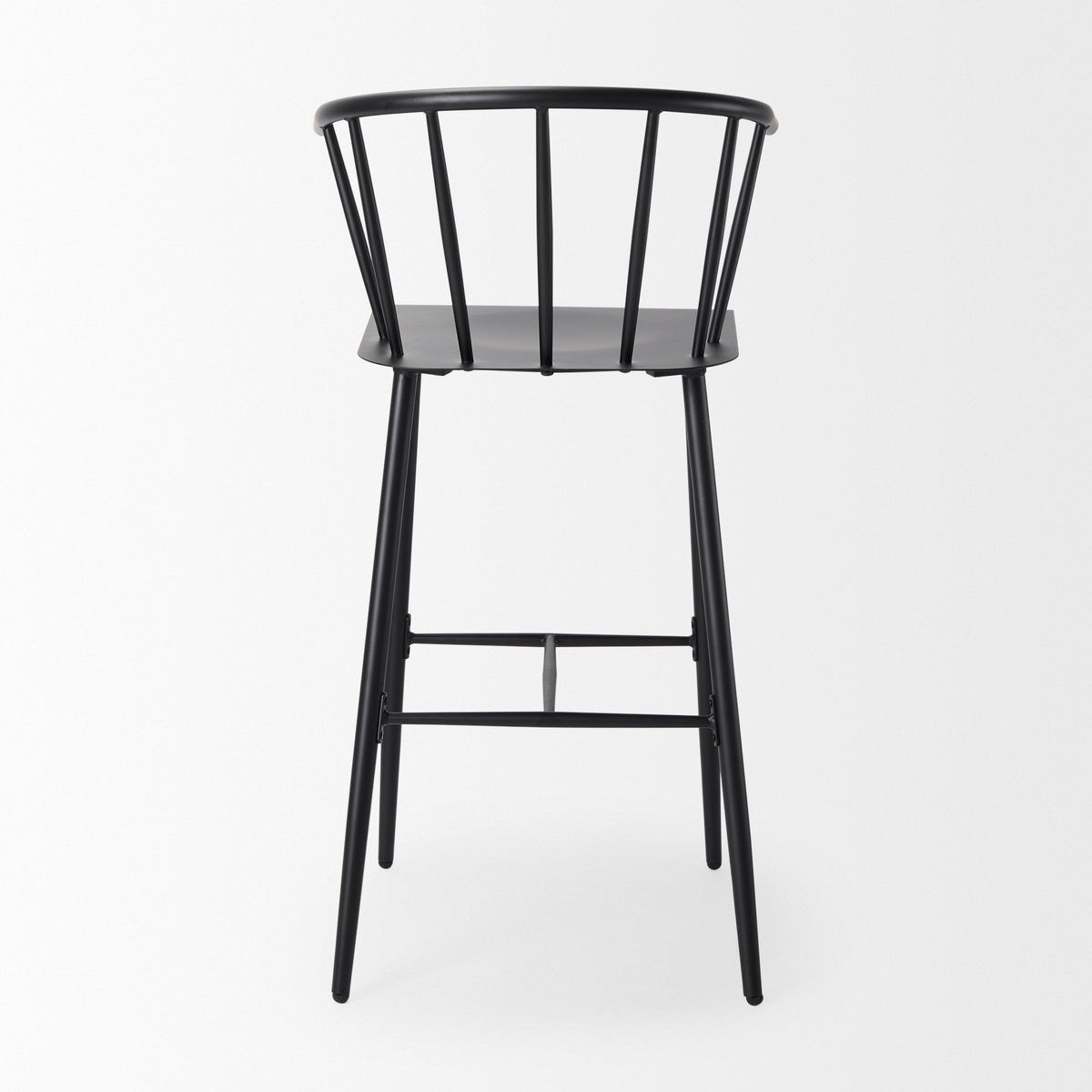 Colin Black Metal Bar Stool-Bar Stools-DECOROLALA