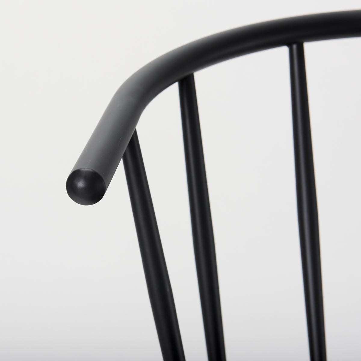 Colin Black Metal Bar Stool-Bar Stools-DECOROLALA