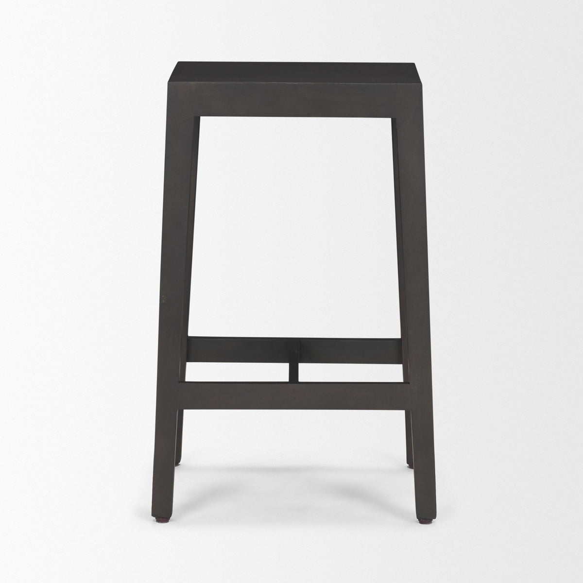 Colony 25" Seat Height Wood Seat & Frame Stool-Bar Stools-DECOROLALA