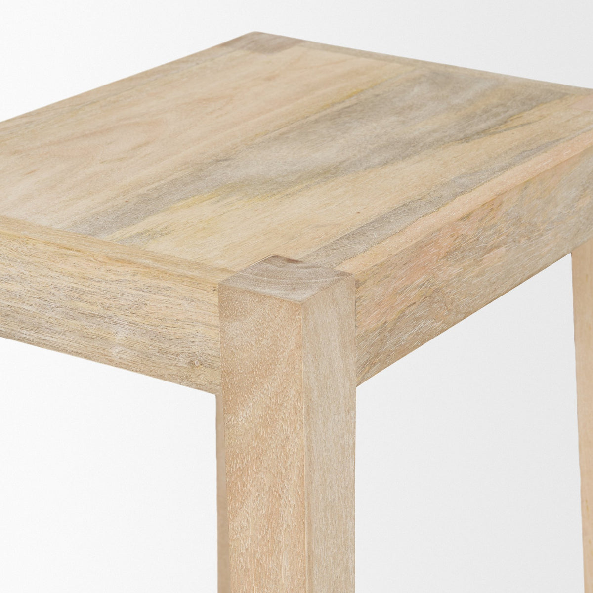 Colony 25" Seat Height Wood Seat & Frame Stool-Bar Stools-DECOROLALA