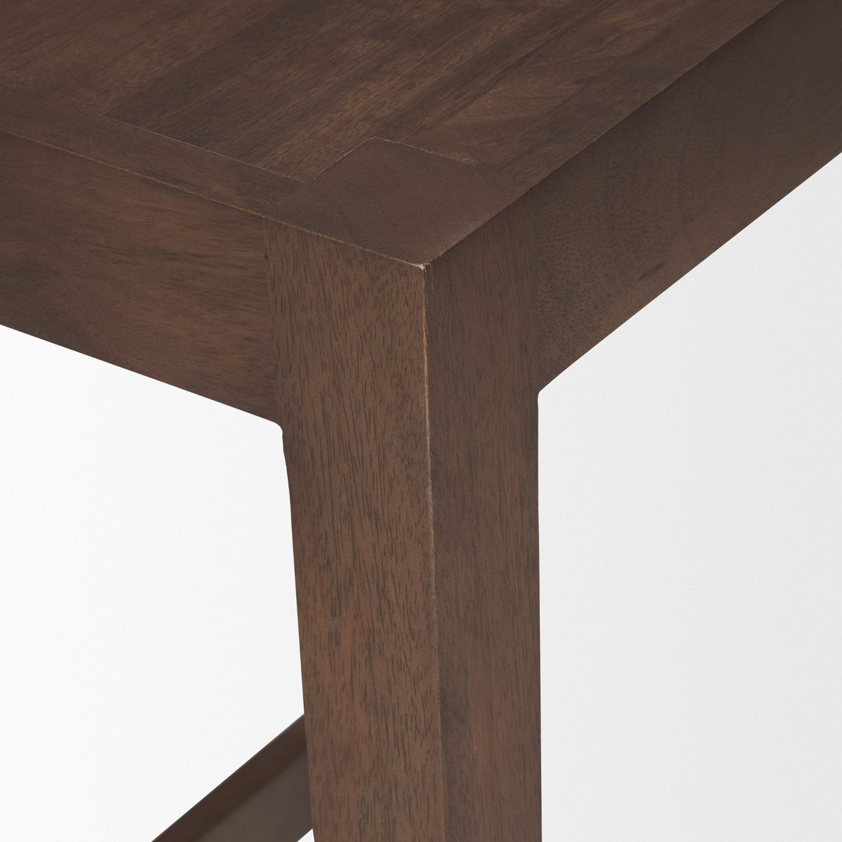 Colony 25" Seat Height Wood Seat & Frame Stool-Bar Stools-DECOROLALA