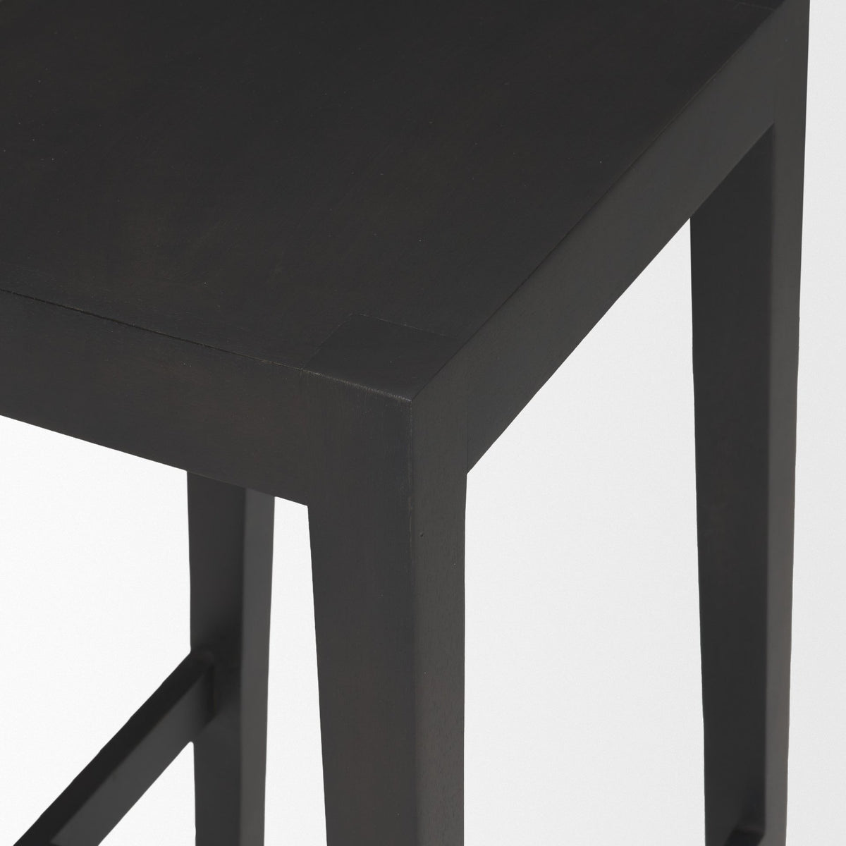 Colony 25" Seat Height Wood Seat & Frame Stool-Bar Stools-DECOROLALA