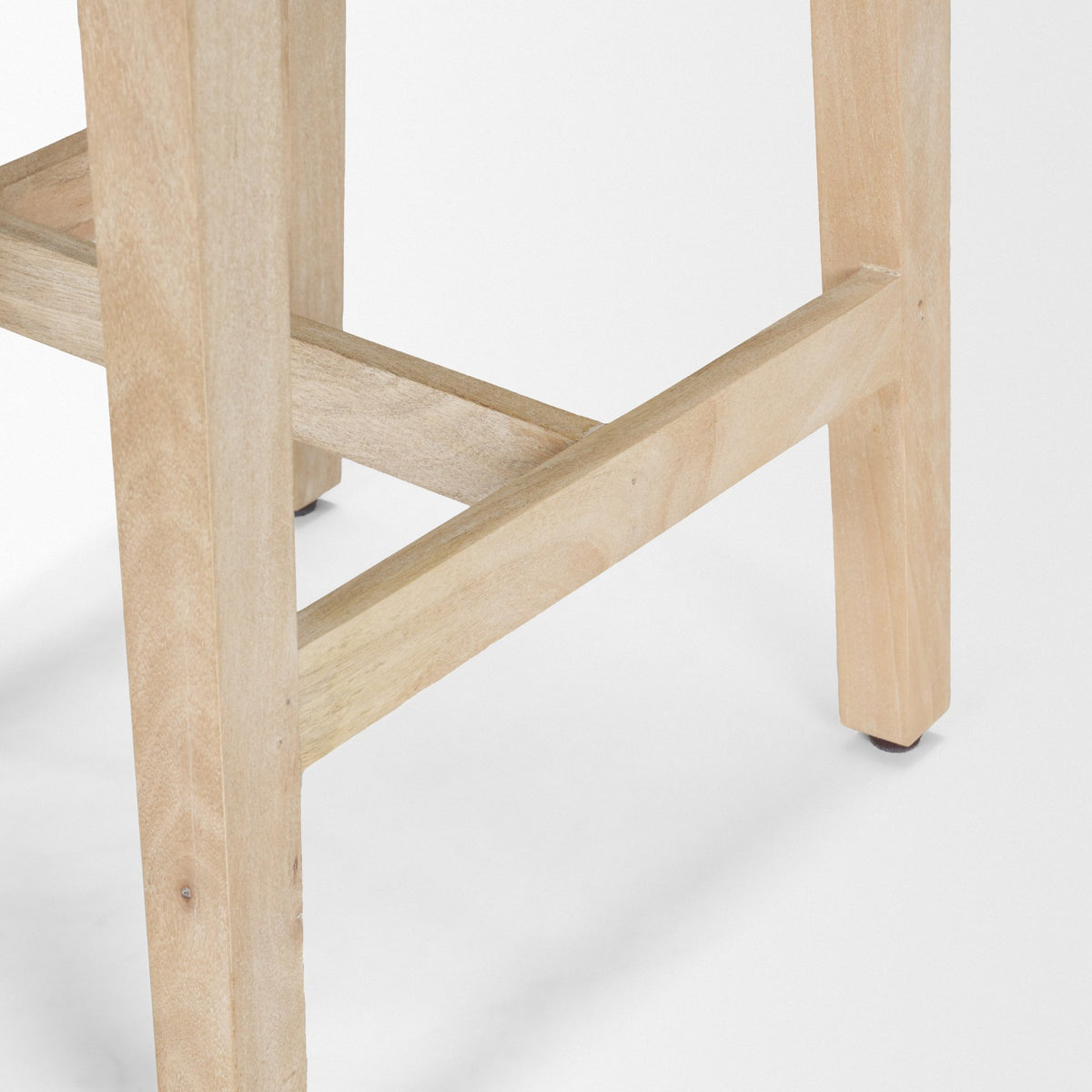 Colony 25" Seat Height Wood Seat & Frame Stool-Bar Stools-DECOROLALA
