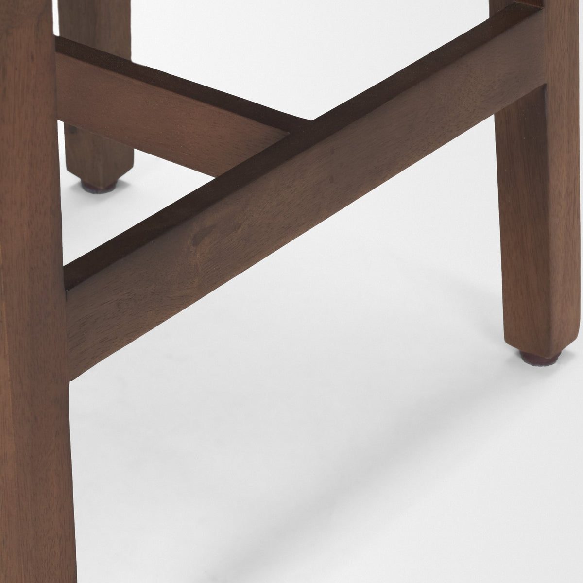 Colony 25" Seat Height Wood Seat & Frame Stool-Bar Stools-DECOROLALA