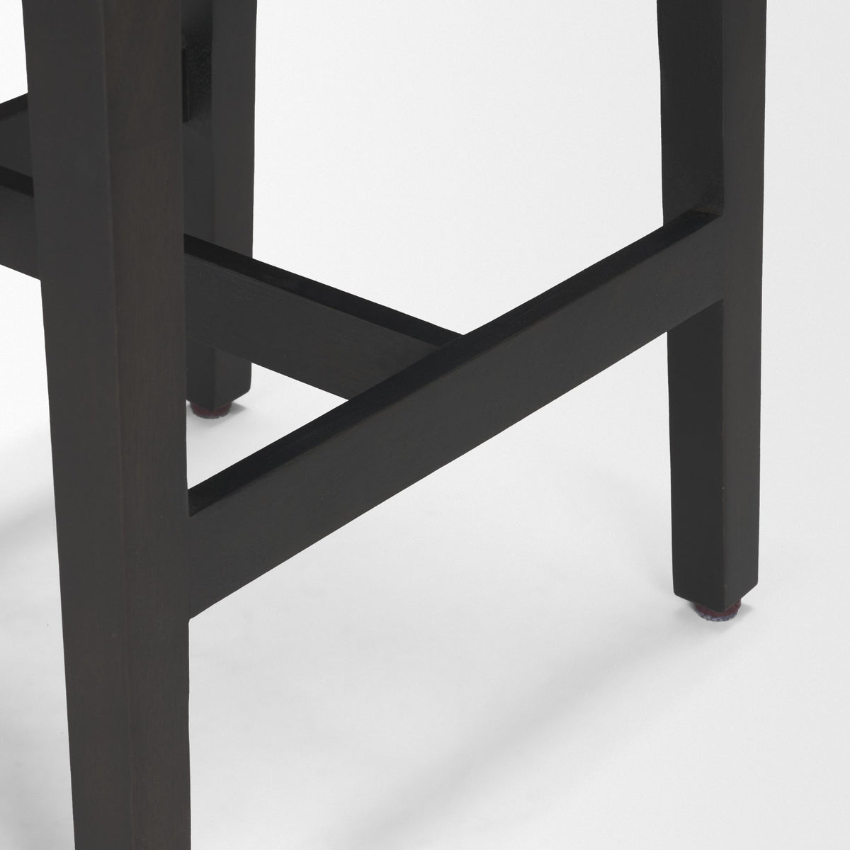Colony 25" Seat Height Wood Seat & Frame Stool-Bar Stools-DECOROLALA