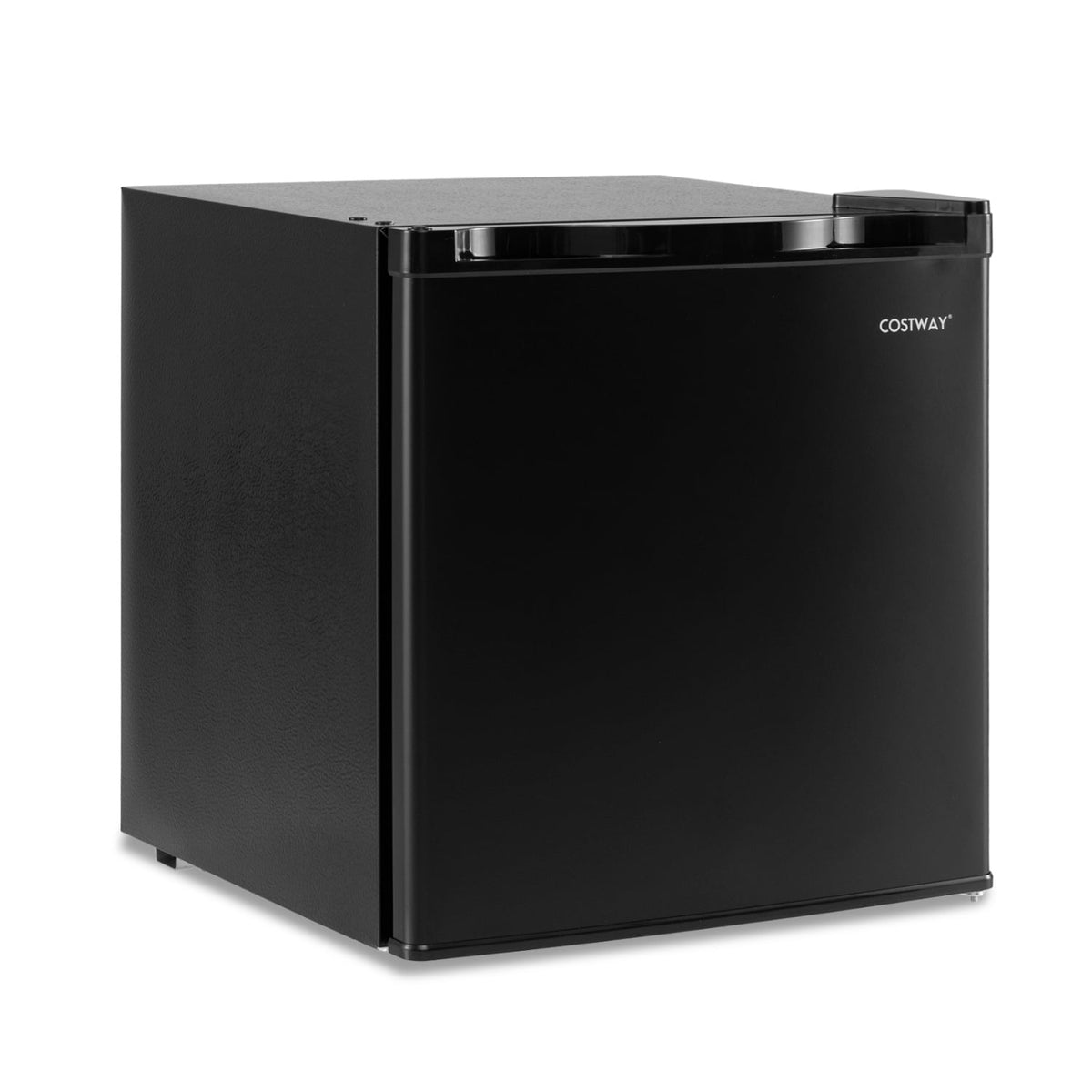Compact Mini Fridge with 7-Level Adjustable Thermostat-Black-Refrigerators-DECOROLALA