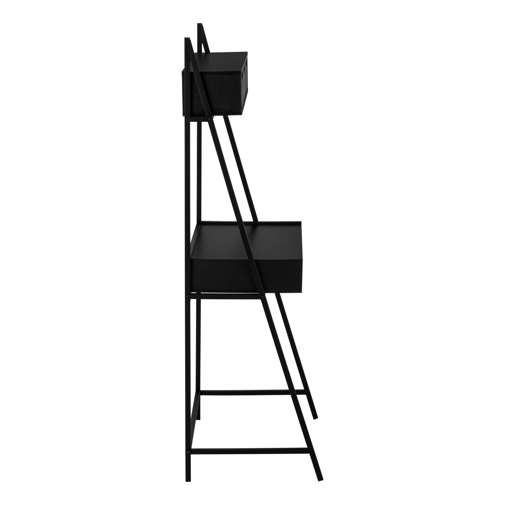 Computer Desk - 32"L / Black / Black Metal-Office Chair-DECOROLALA