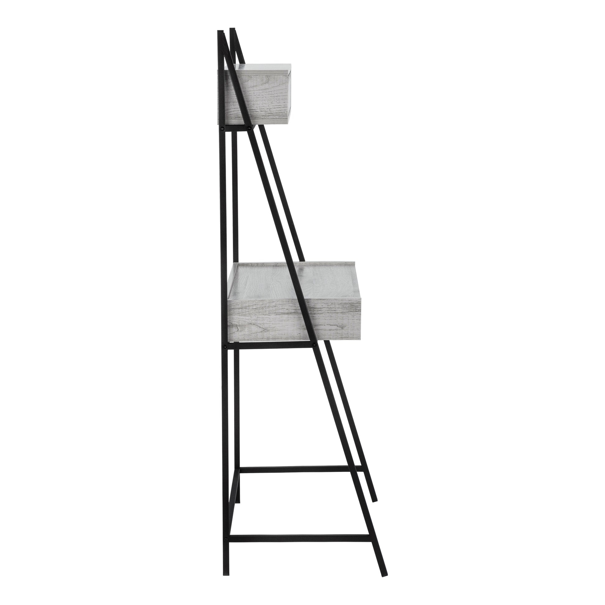 Computer Desk - 32"L / Black / Black Metal-Office Chair-DECOROLALA