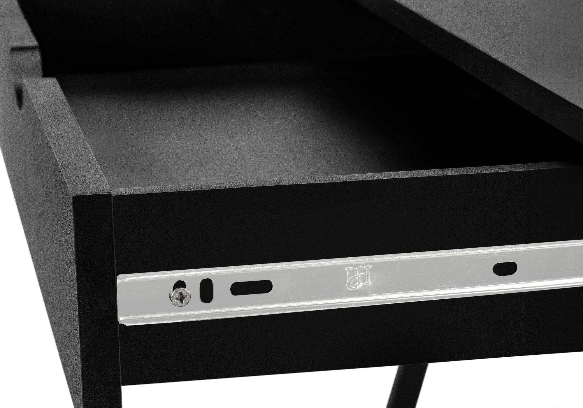 Computer Desk - 32"L / Black / Black Metal-Office Chair-DECOROLALA