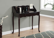 Computer Desk - 36"L / Dark Cherry Traditional-Accent Table-DECOROLALA