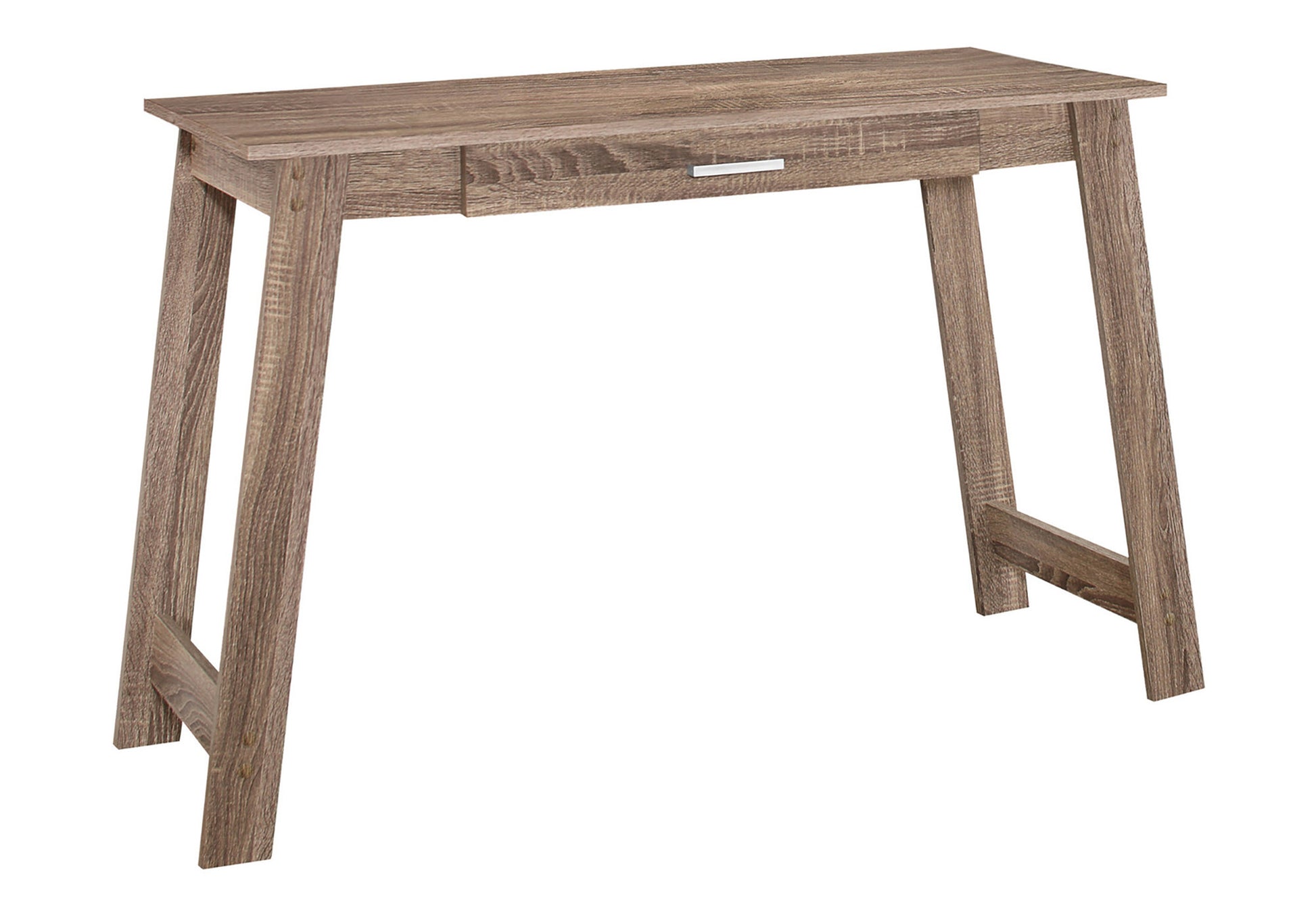 Computer Desk 42"L Espresso with Storage Drawer-Office Chair-DECOROLALA