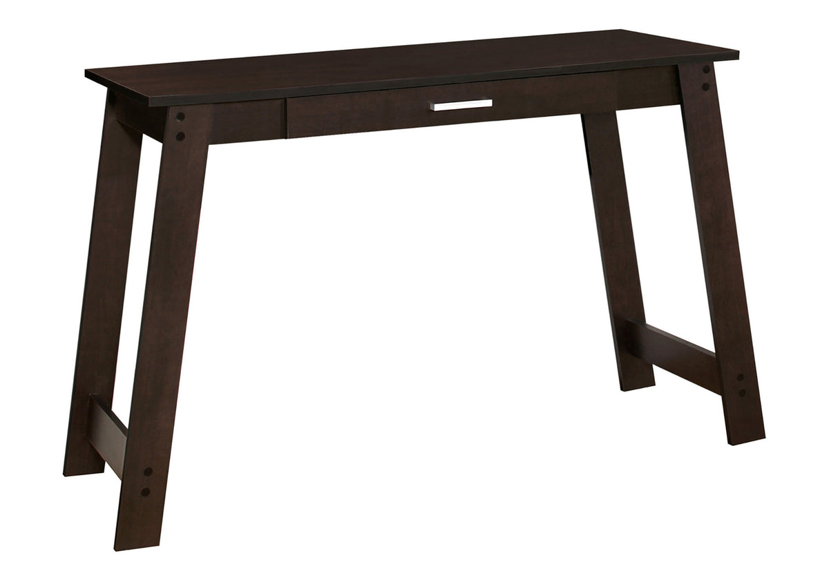 Computer Desk 42"L Espresso with Storage Drawer-Office Chairs-DECOROLALA