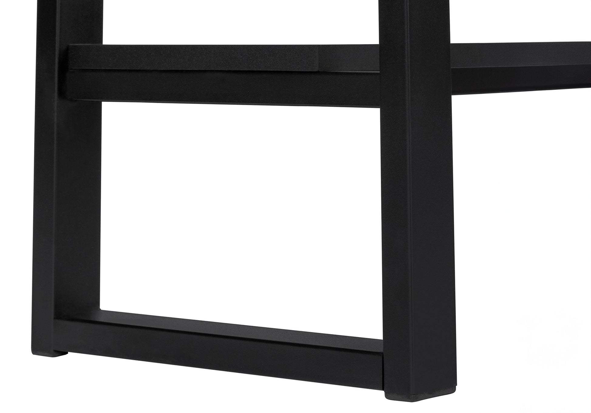 Computer Desk - 42"L / White Corner / Silver Metal-Computer Desk-DECOROLALA