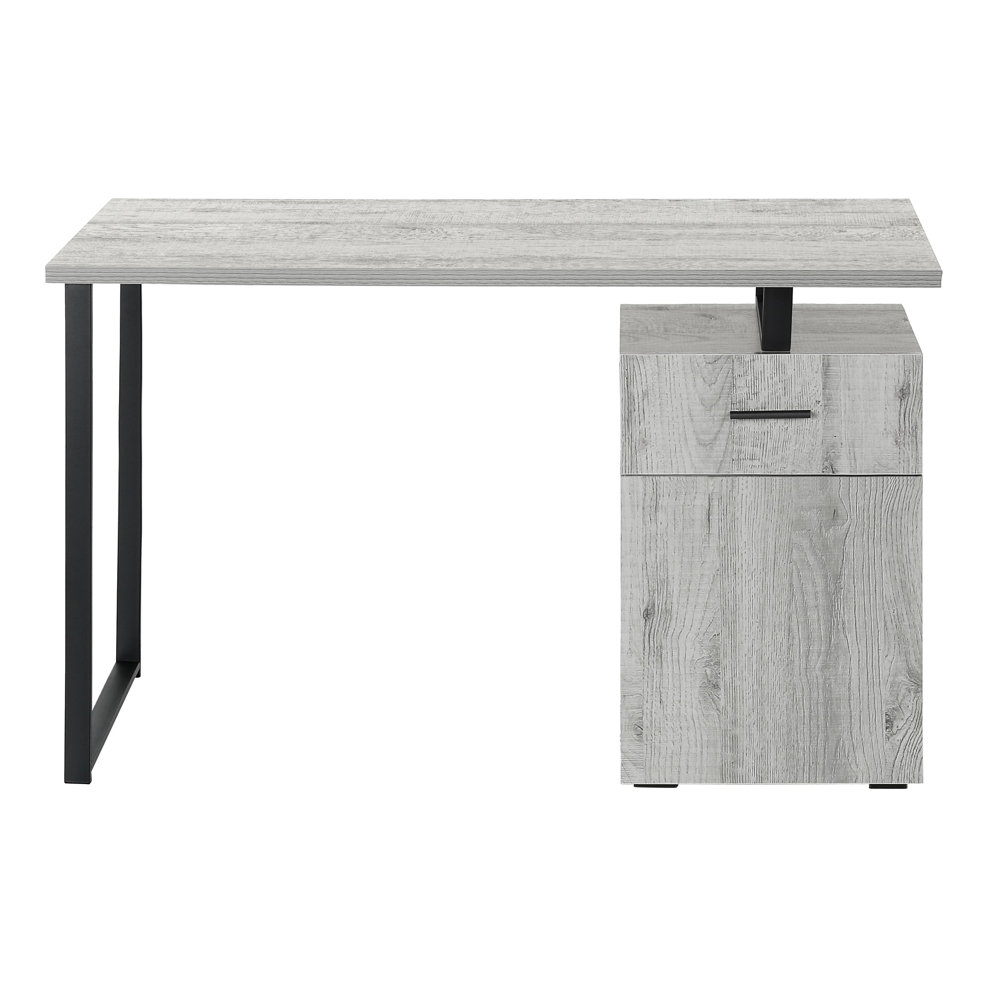 Computer Desk 48" White with Storage Drawer-Computer Desk-DECOROLALA