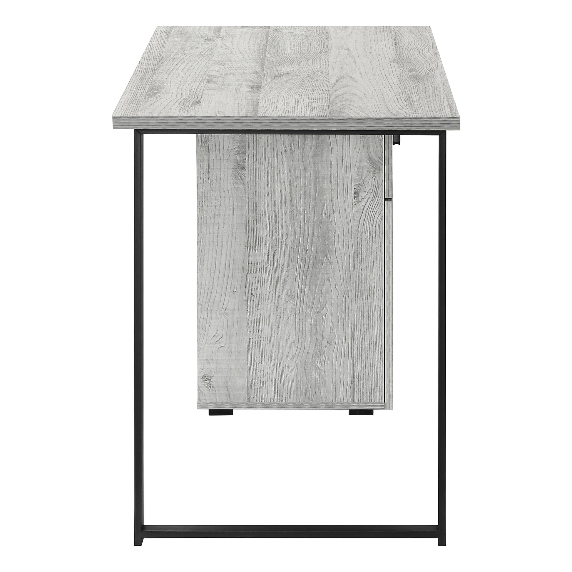 Computer Desk 48" White with Storage Drawer-Computer Desk-DECOROLALA