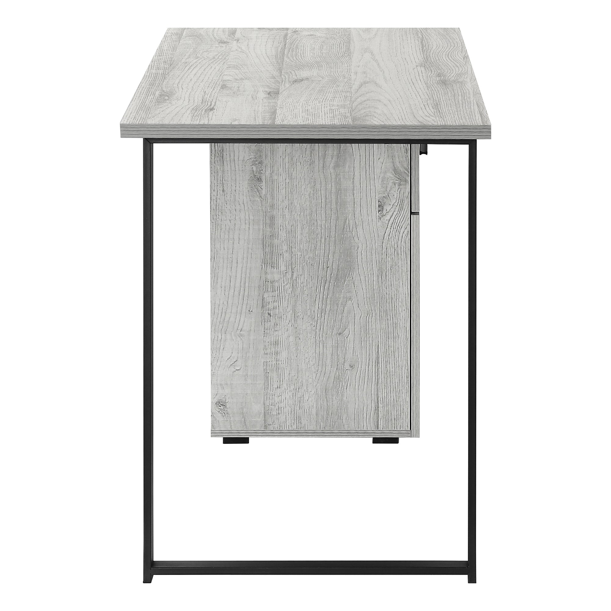 Computer Desk 48" White with Storage Drawer-Computer Desk-DECOROLALA