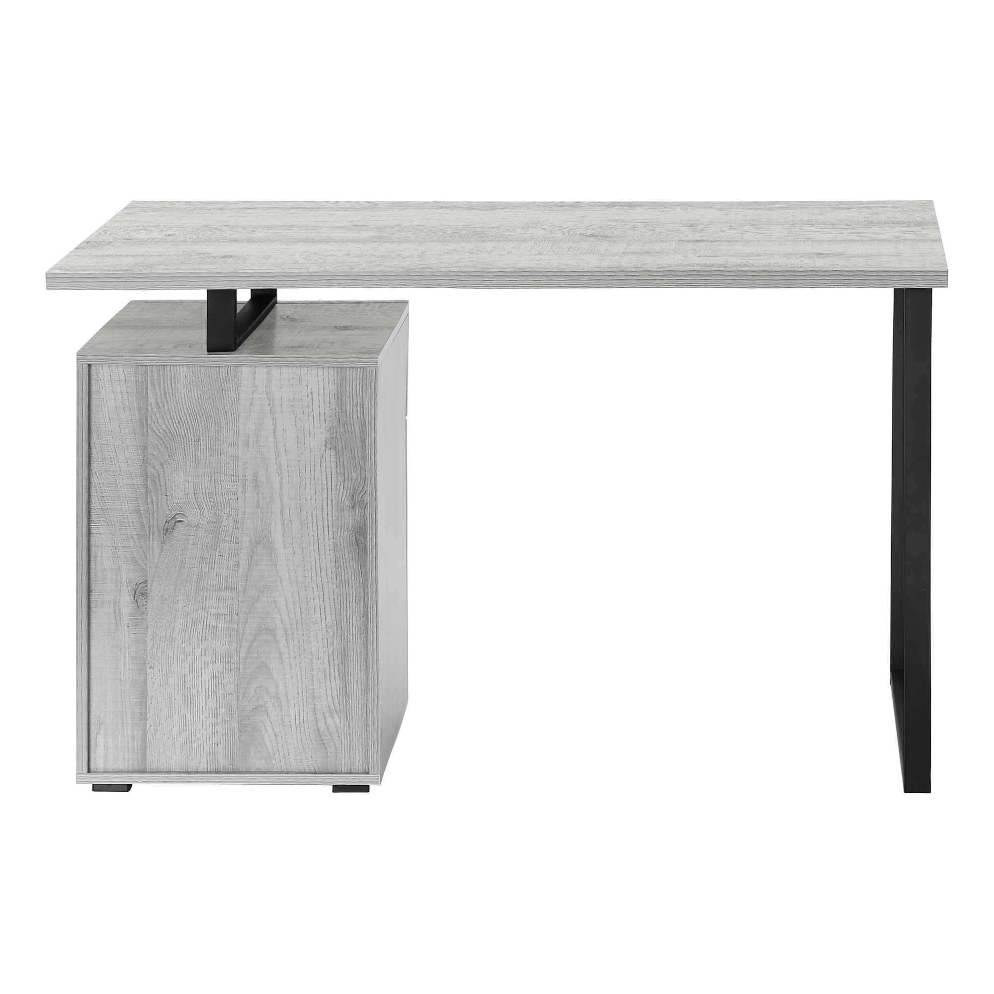 Computer Desk 48" White with Storage Drawer-Computer Desk-DECOROLALA