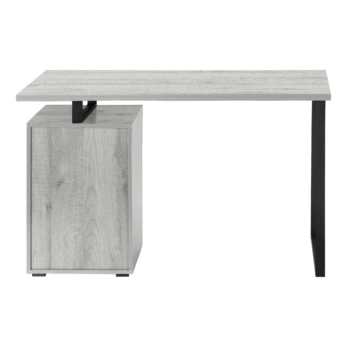 Computer Desk 48" White with Storage Drawer-Computer Desks-DECOROLALA