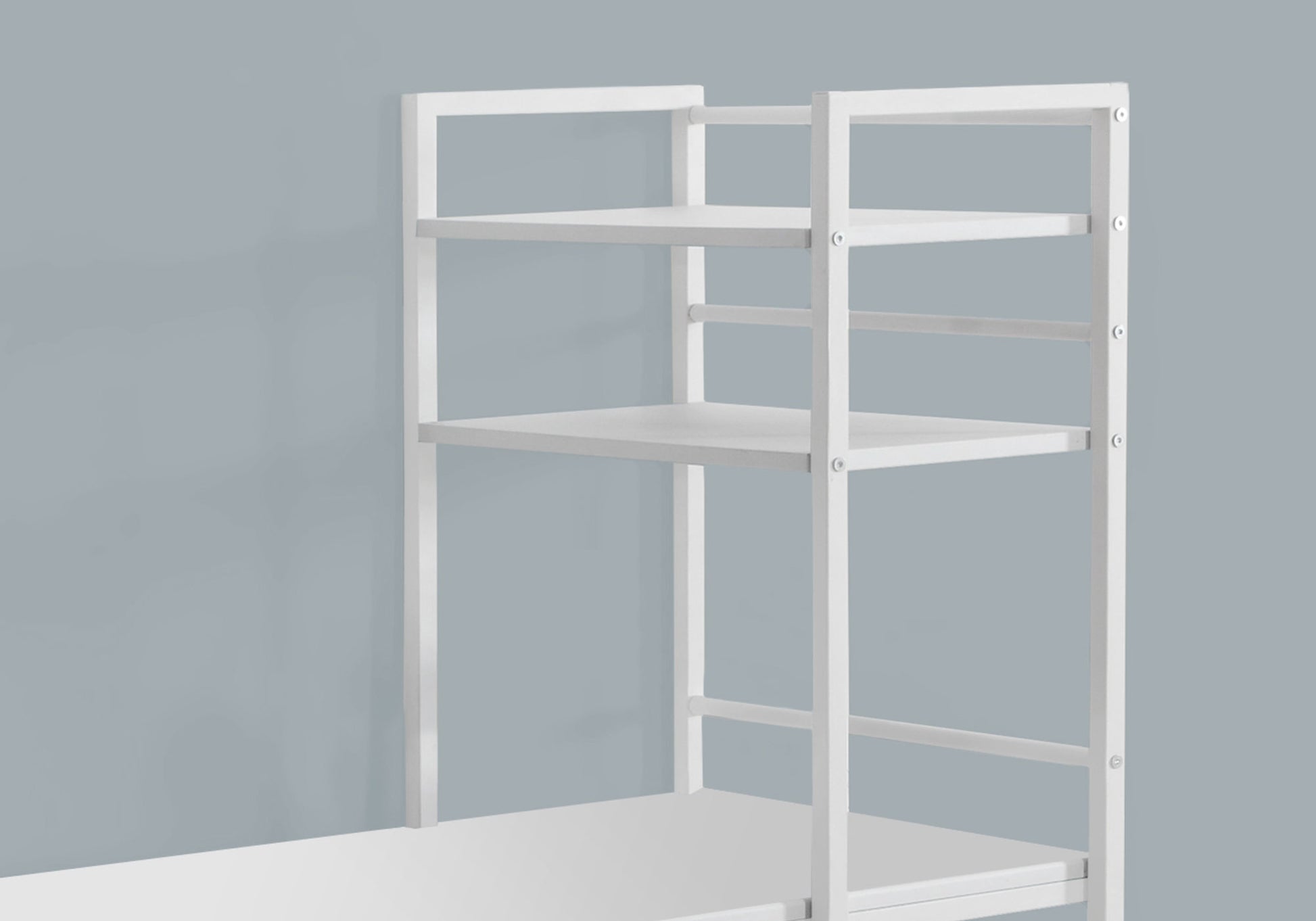 Computer Desk 48" White with Storage Shelves-Office Chair-DECOROLALA