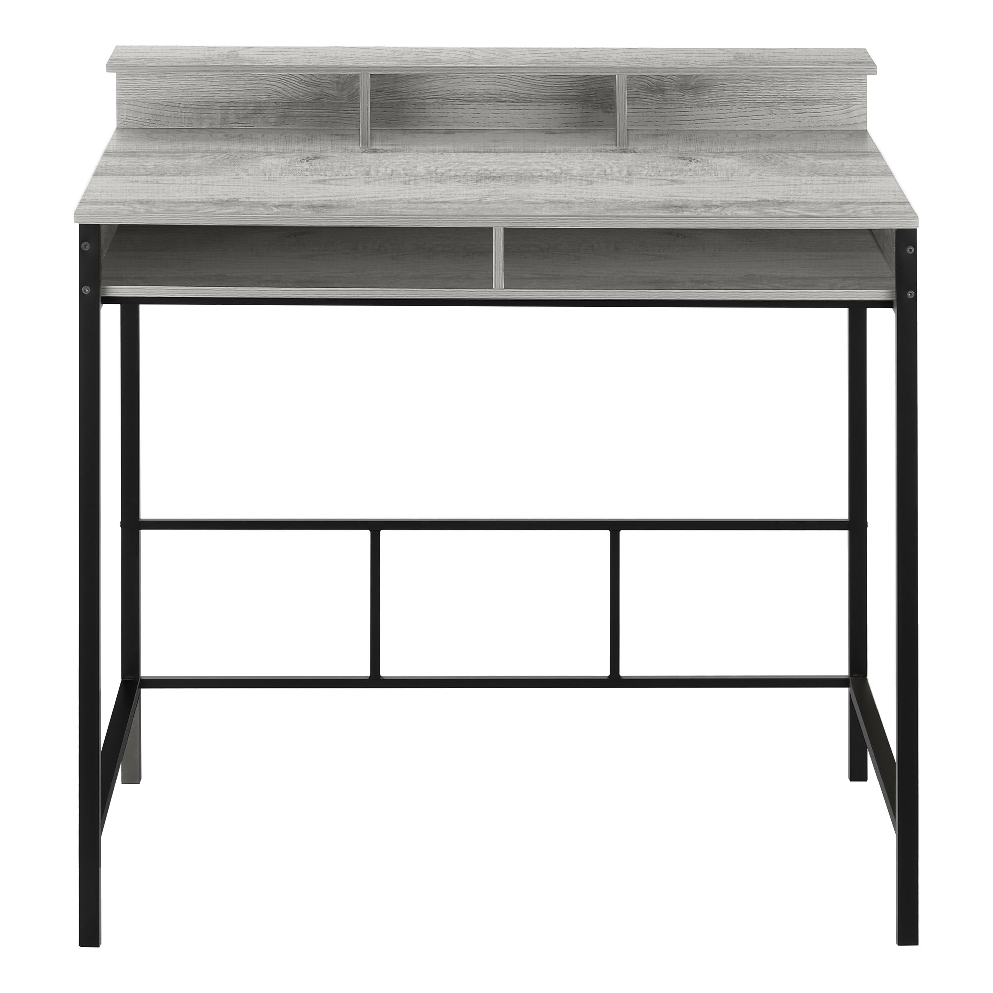 Computer Desk - 48"L / Black / Black Standing Height-Computer Desk-DECOROLALA