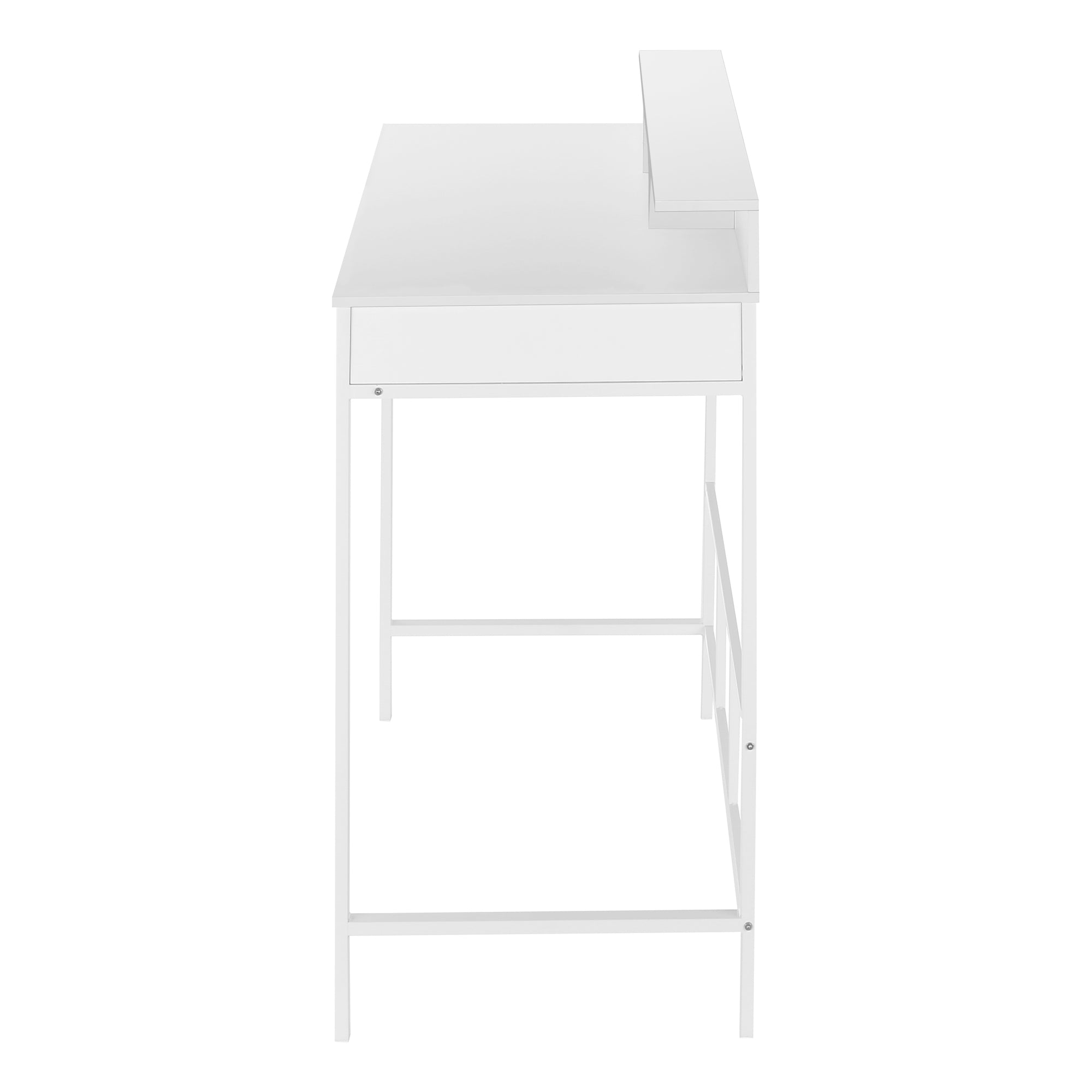Computer Desk - 48"L / Black / Black Standing Height-Computer Desk-DECOROLALA