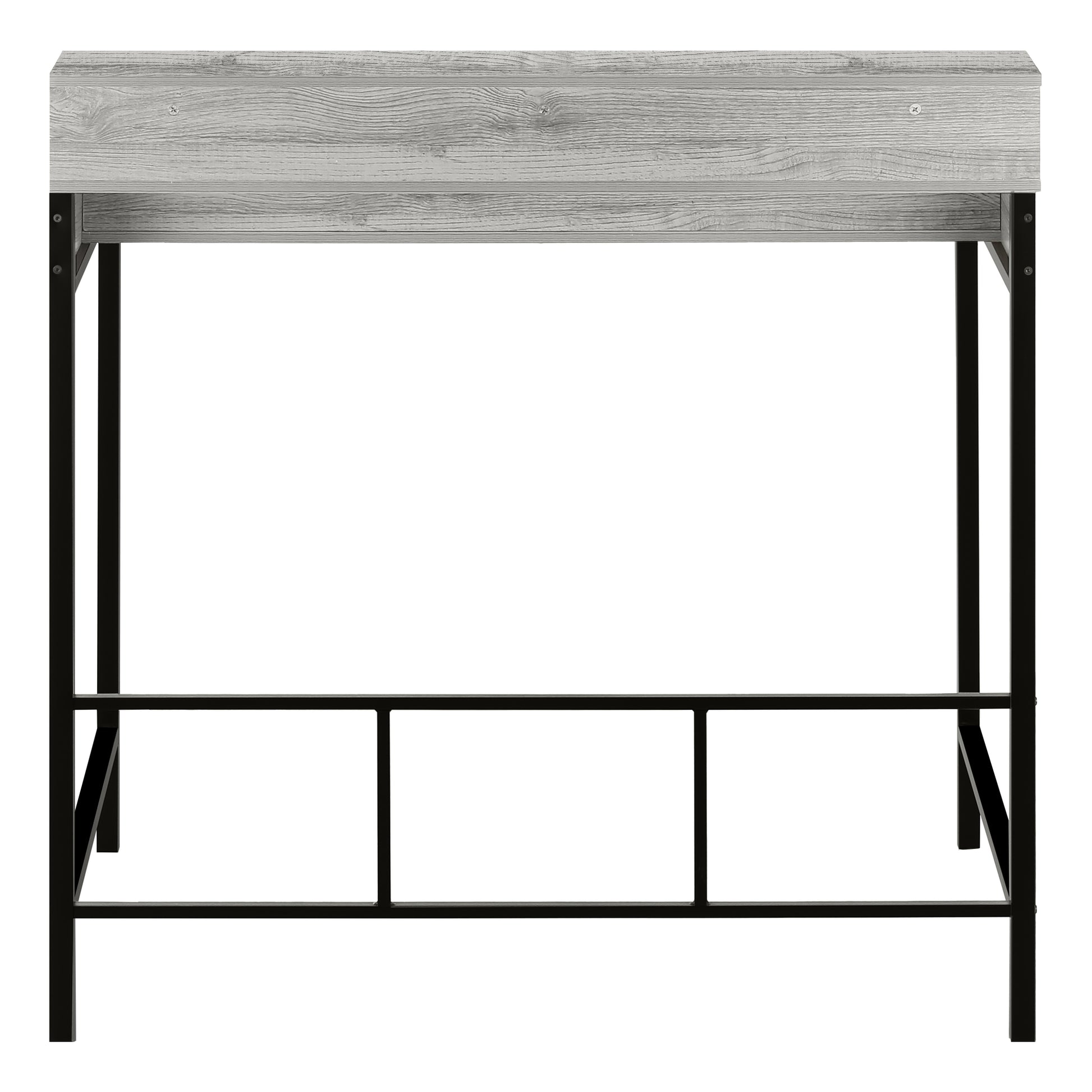 Computer Desk - 48"L / Black / Black Standing Height-Computer Desk-DECOROLALA