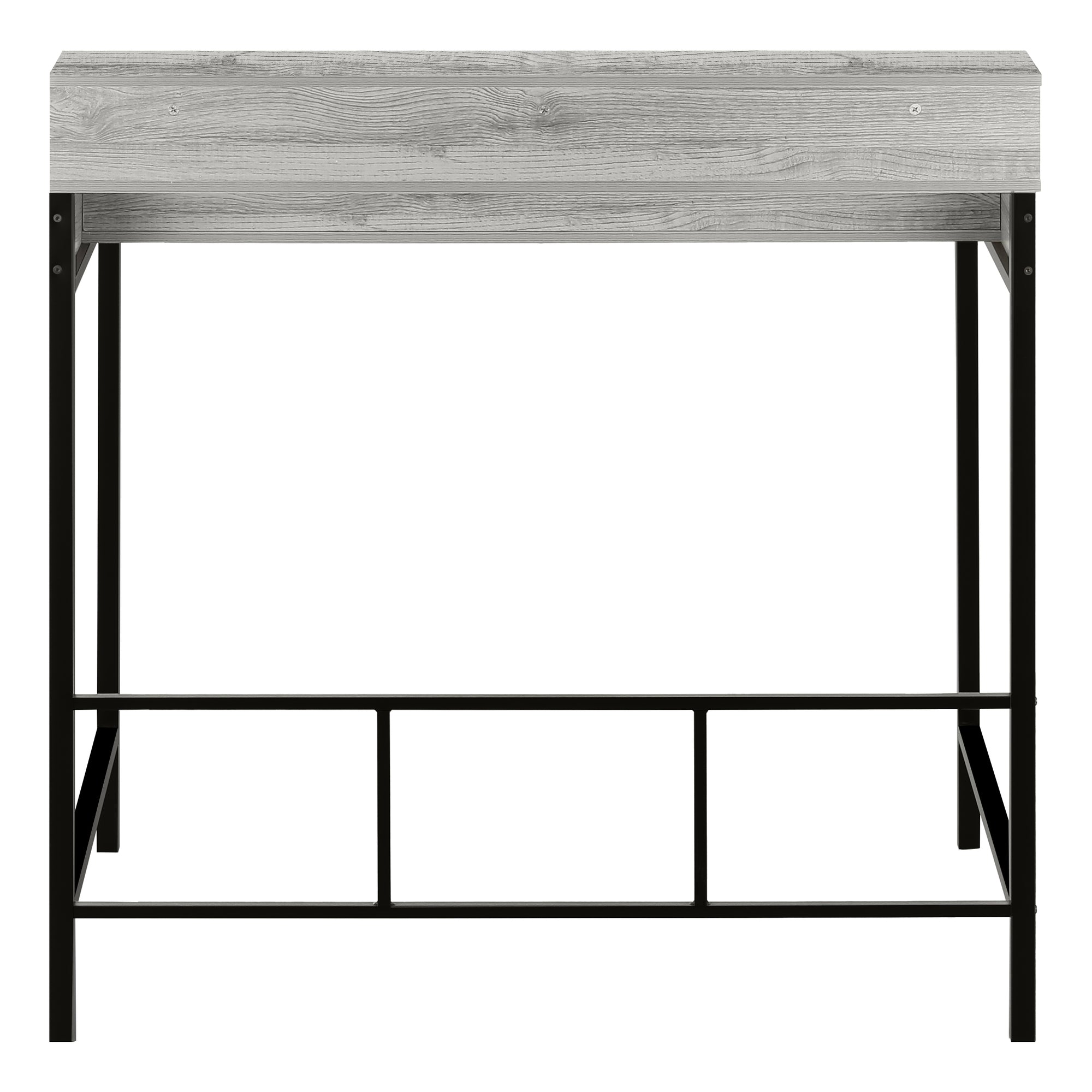Computer Desk - 48"L / Black / Black Standing Height-Computer Desk-DECOROLALA