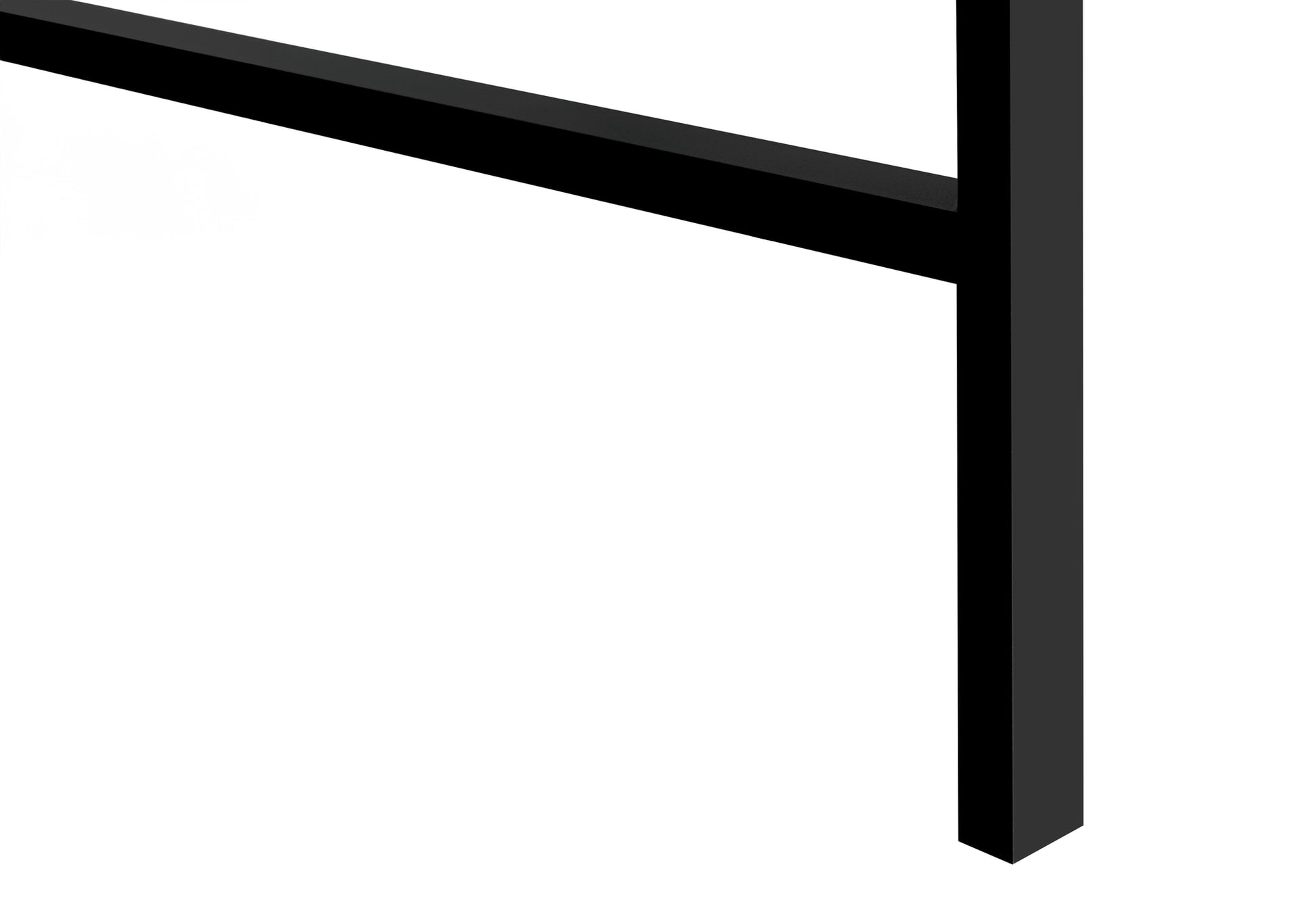 Computer Desk - 48"L / Black / Black Standing Height-Computer Desk-DECOROLALA