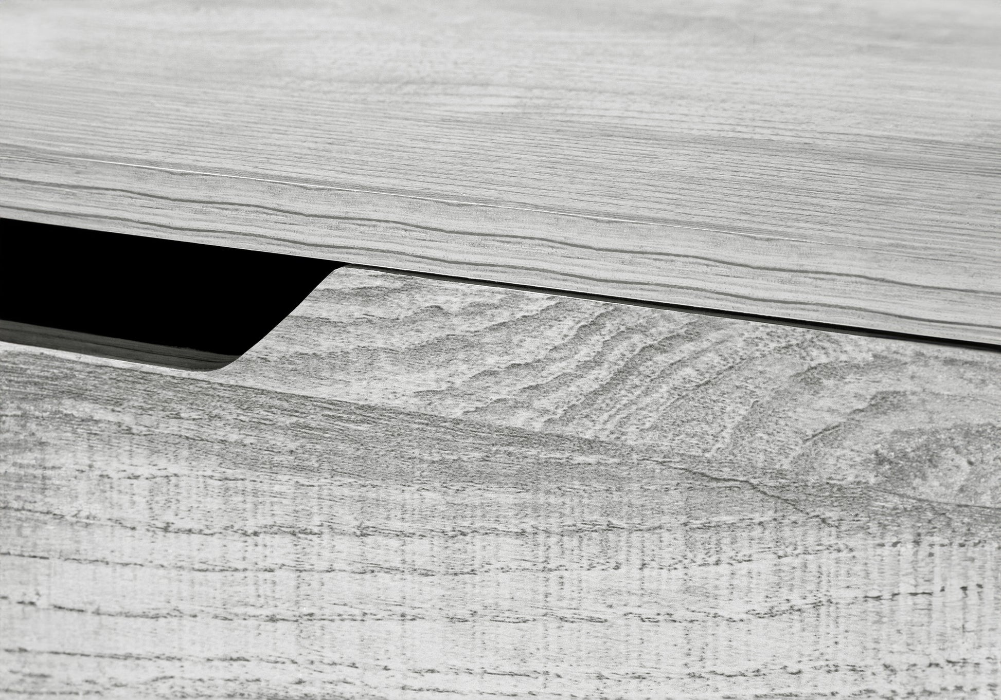 Computer Desk - 48"L / Black Marble-Look / Black Metal-Computer Desk-DECOROLALA