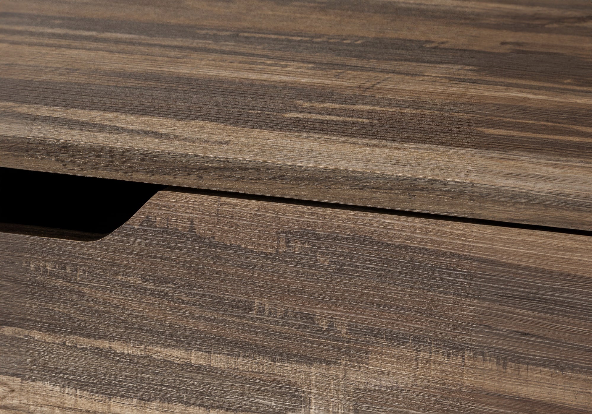 Computer Desk - 48"L / Black Marble-Look / Black Metal-Computer Desk-DECOROLALA