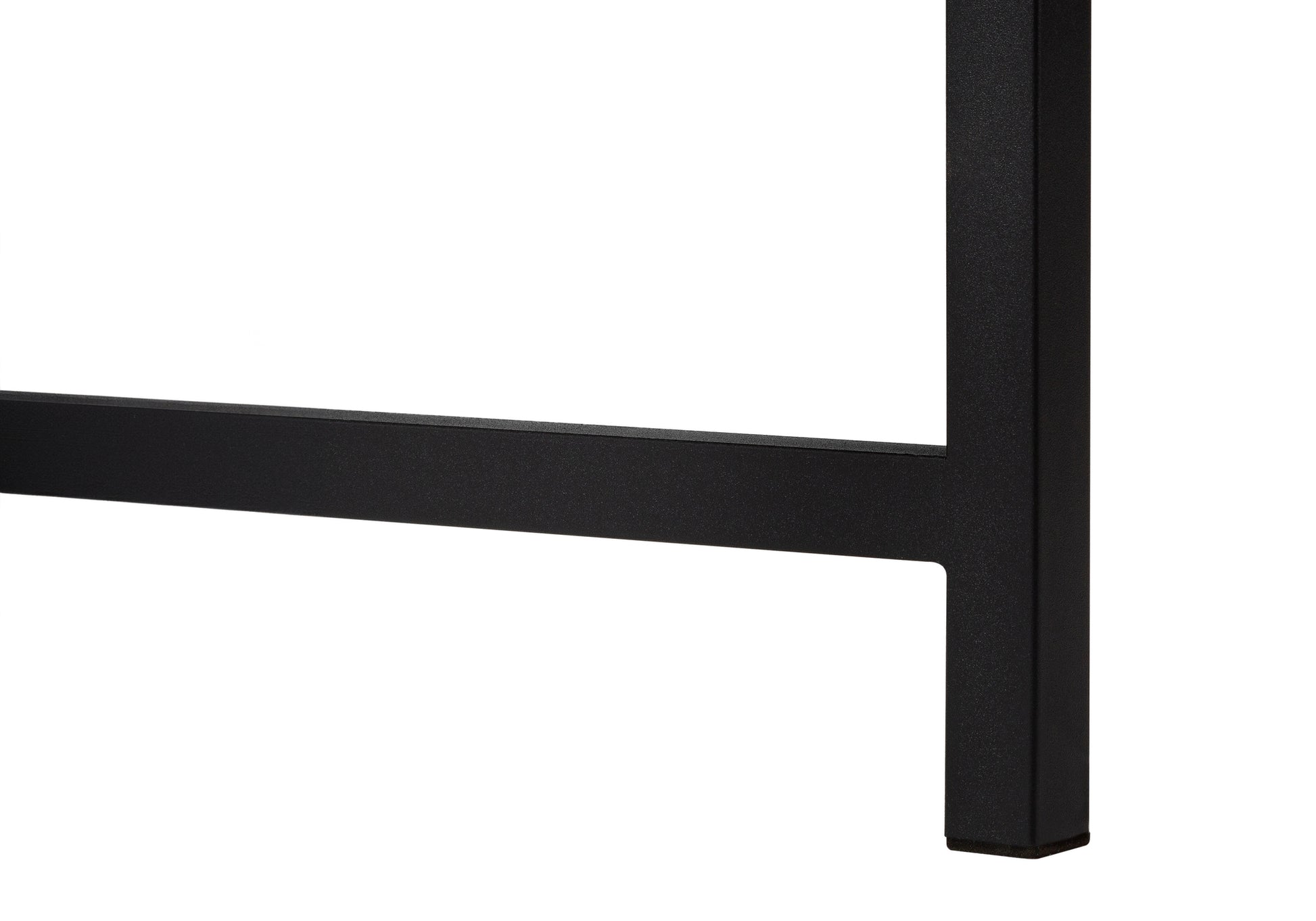 Computer Desk - 48"L / Brown Reclaimed Wood / Black Metal-Computer Desk-DECOROLALA