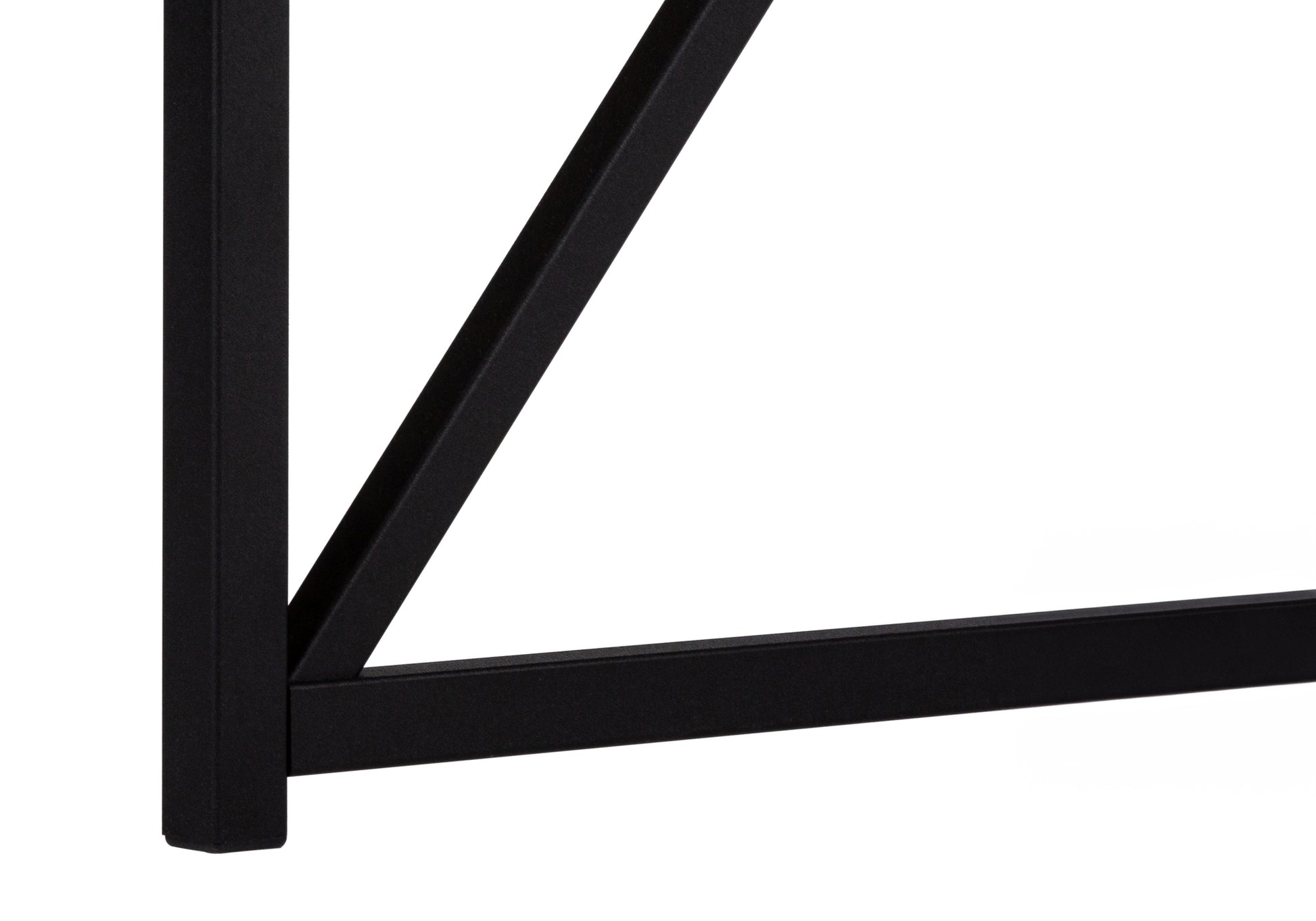 Computer Desk - 48"L / Espresso / Gold Metal-Computer Desk-DECOROLALA