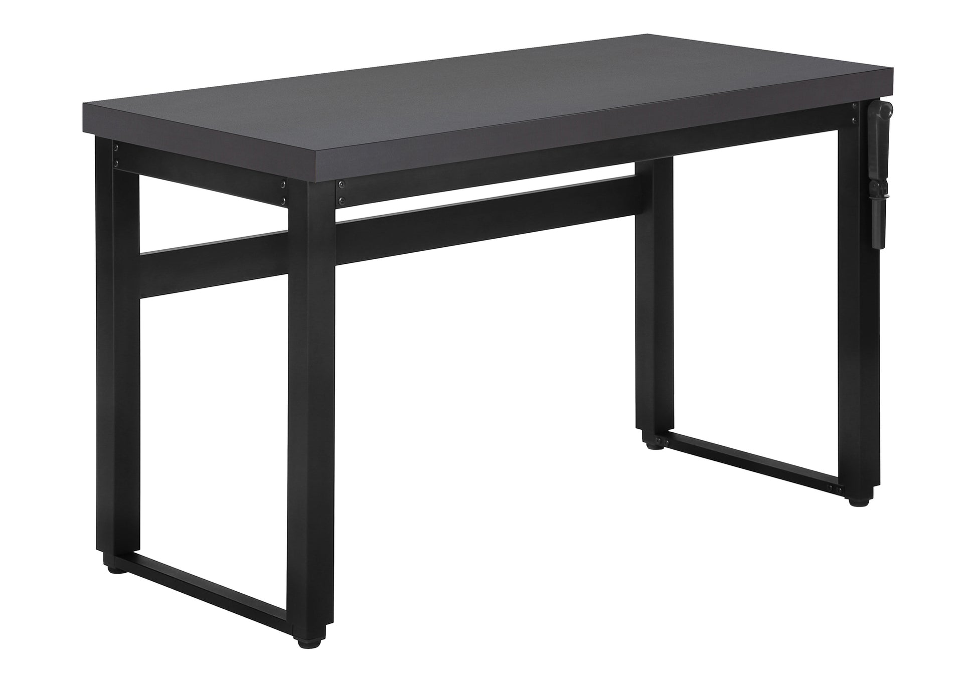 Computer Desk 48"L Height Adjustable Walnut-Computer Desk-DECOROLALA