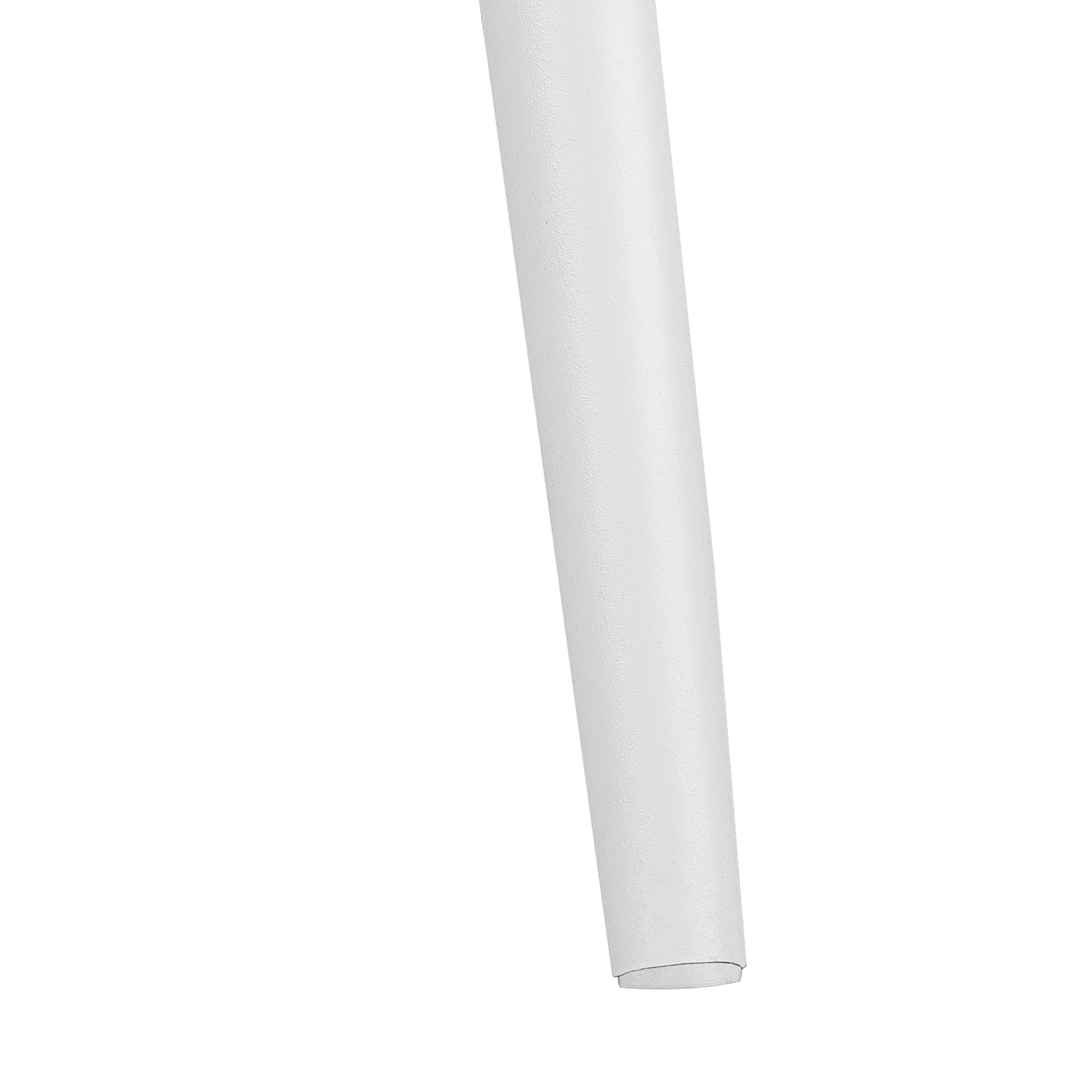 Computer Desk - 48"L / Natural / White Metal-Computer Desk-DECOROLALA