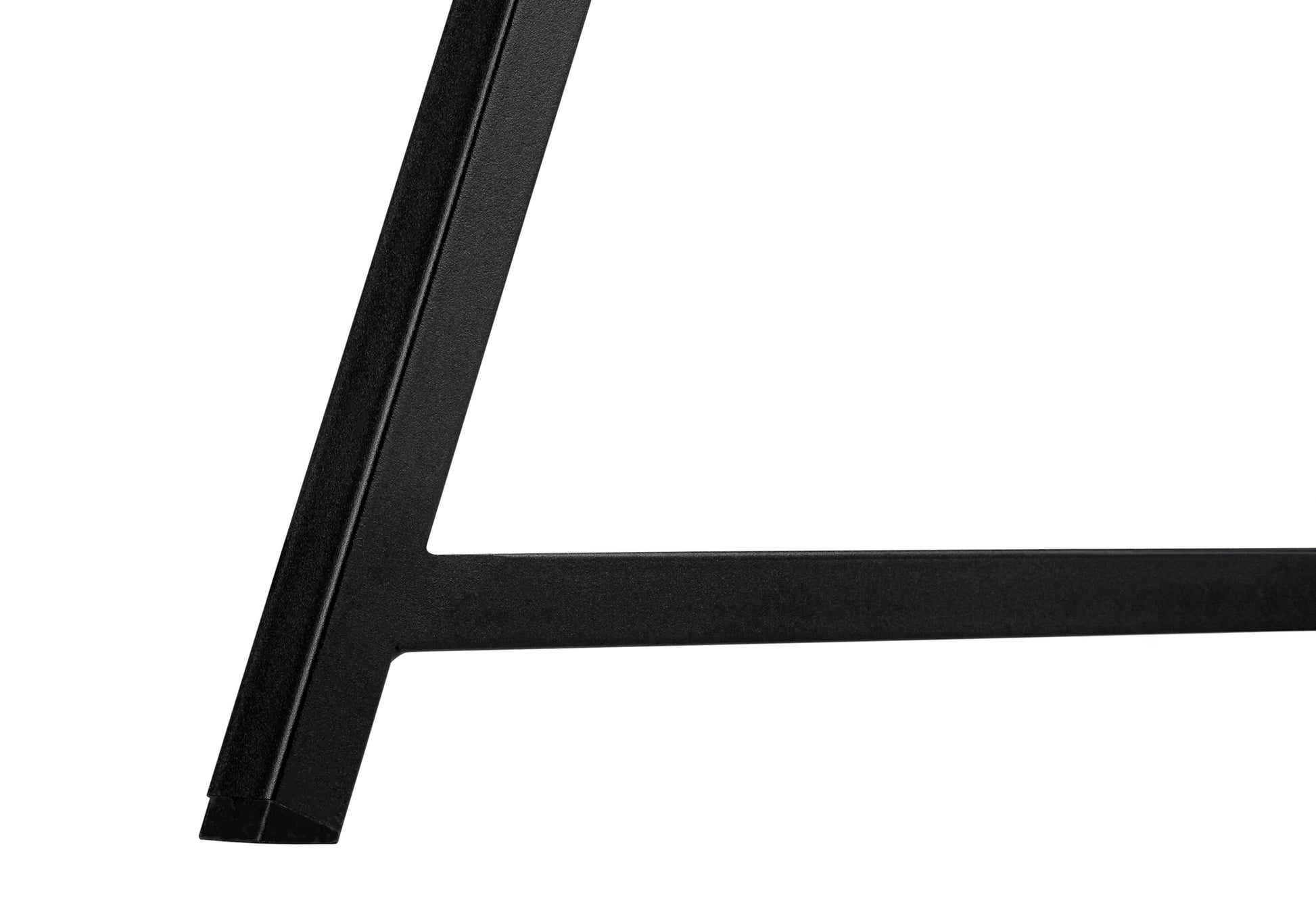 Computer Desk - 48"L / Natural / White Metal-Computer Desk-DECOROLALA