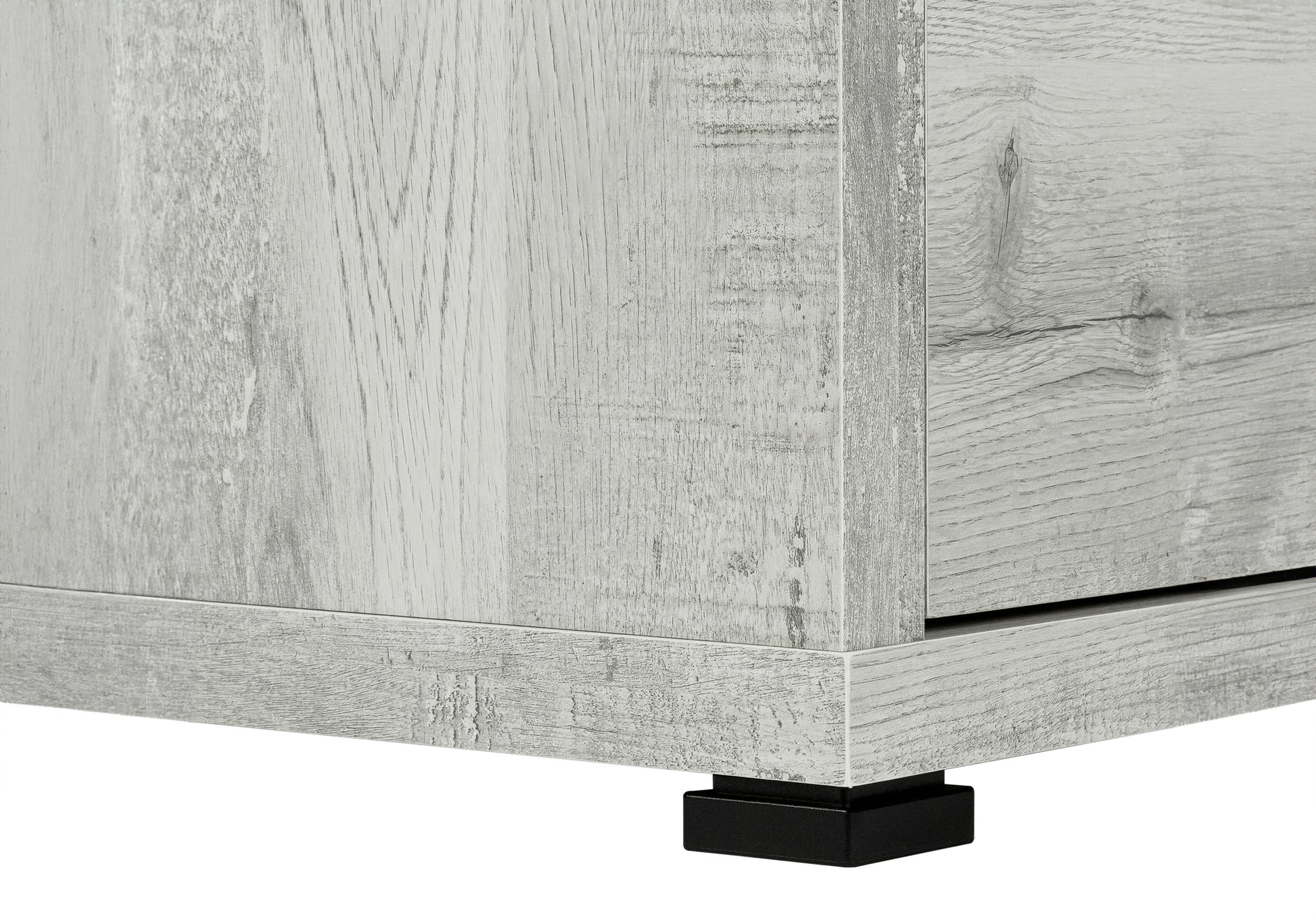 Computer Desk - Grey Reclaimed Wood L/R Facing Corner-Computer Desk-DECOROLALA