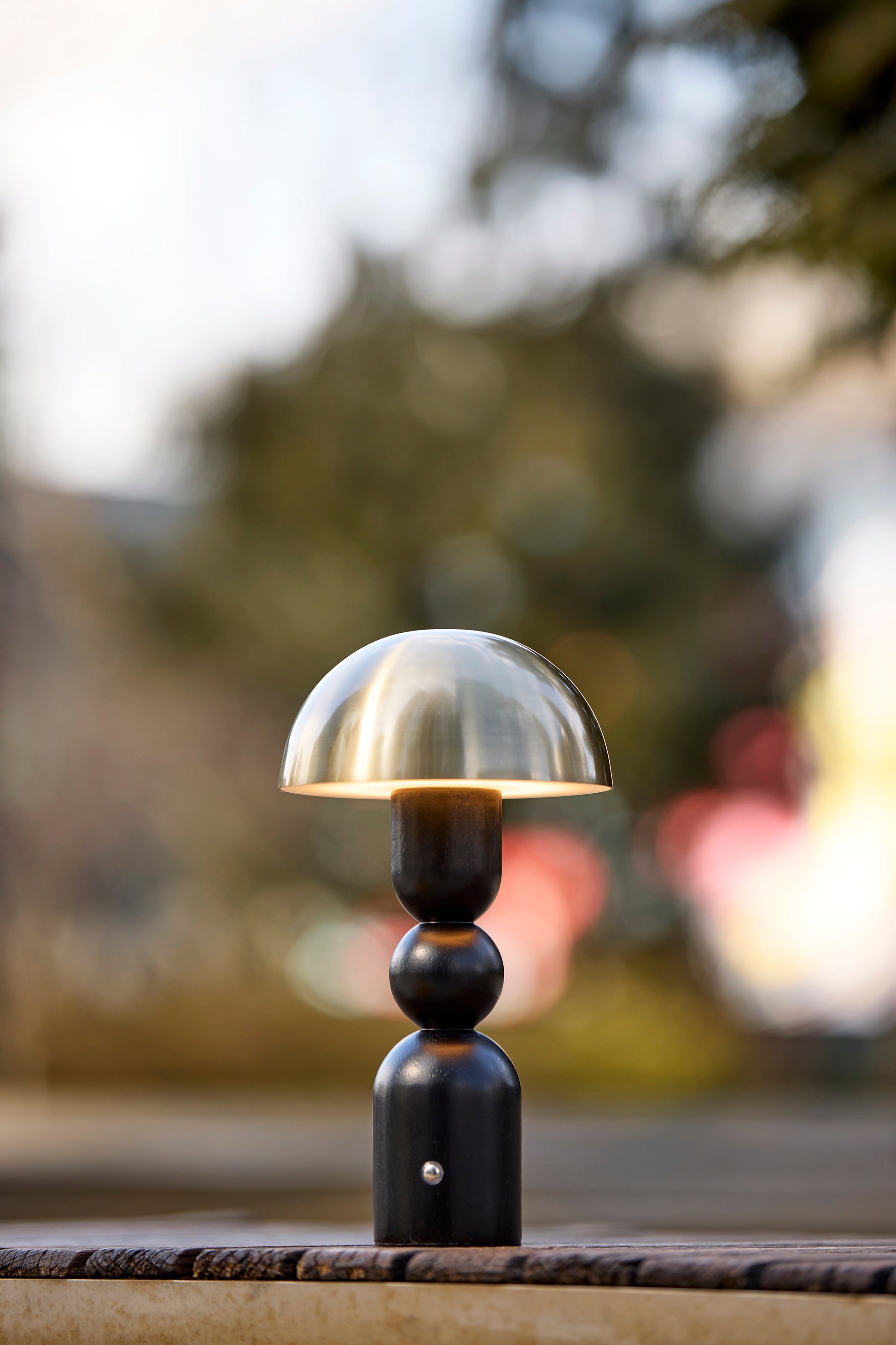 Connie LED Cordless Table Lamp- Black-Lighting-DECOROLALA