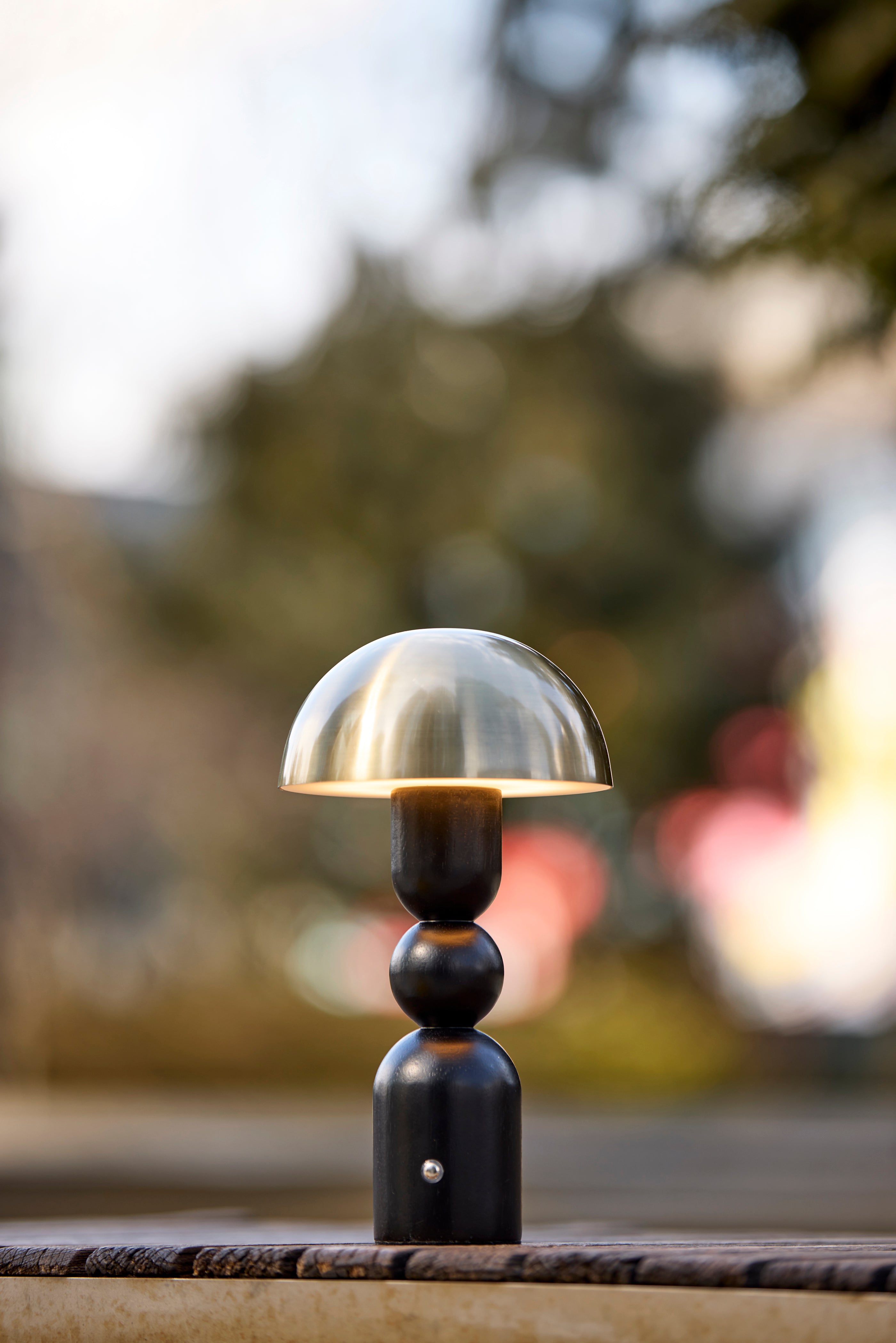 Connie LED Cordless Table Lamp- Black-Lighting-DECOROLALA