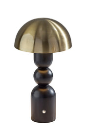 Connie LED Cordless Table Lamp- Black-Lighting-DECOROLALA