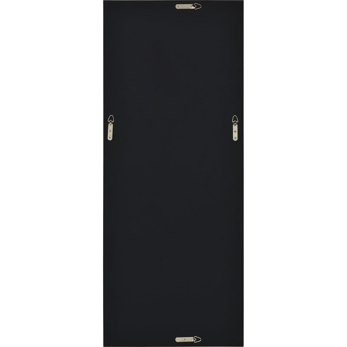 Connix 50" Tall Rectangle Wall Mirror, Brown-Mirrors-DECOROLALA