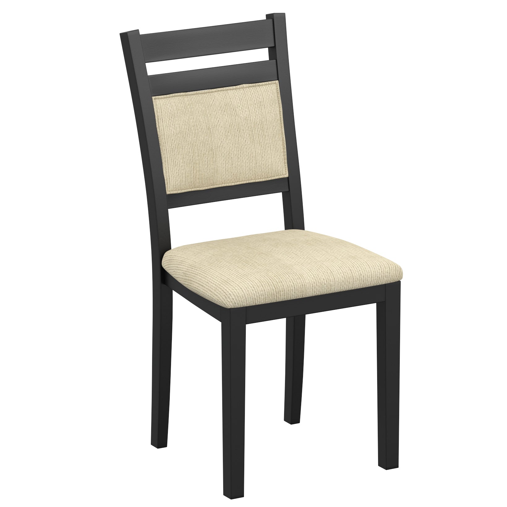 Conrad 5-Piece Round Dining Set - Black Drop Leaf Table-DECOROLALA
