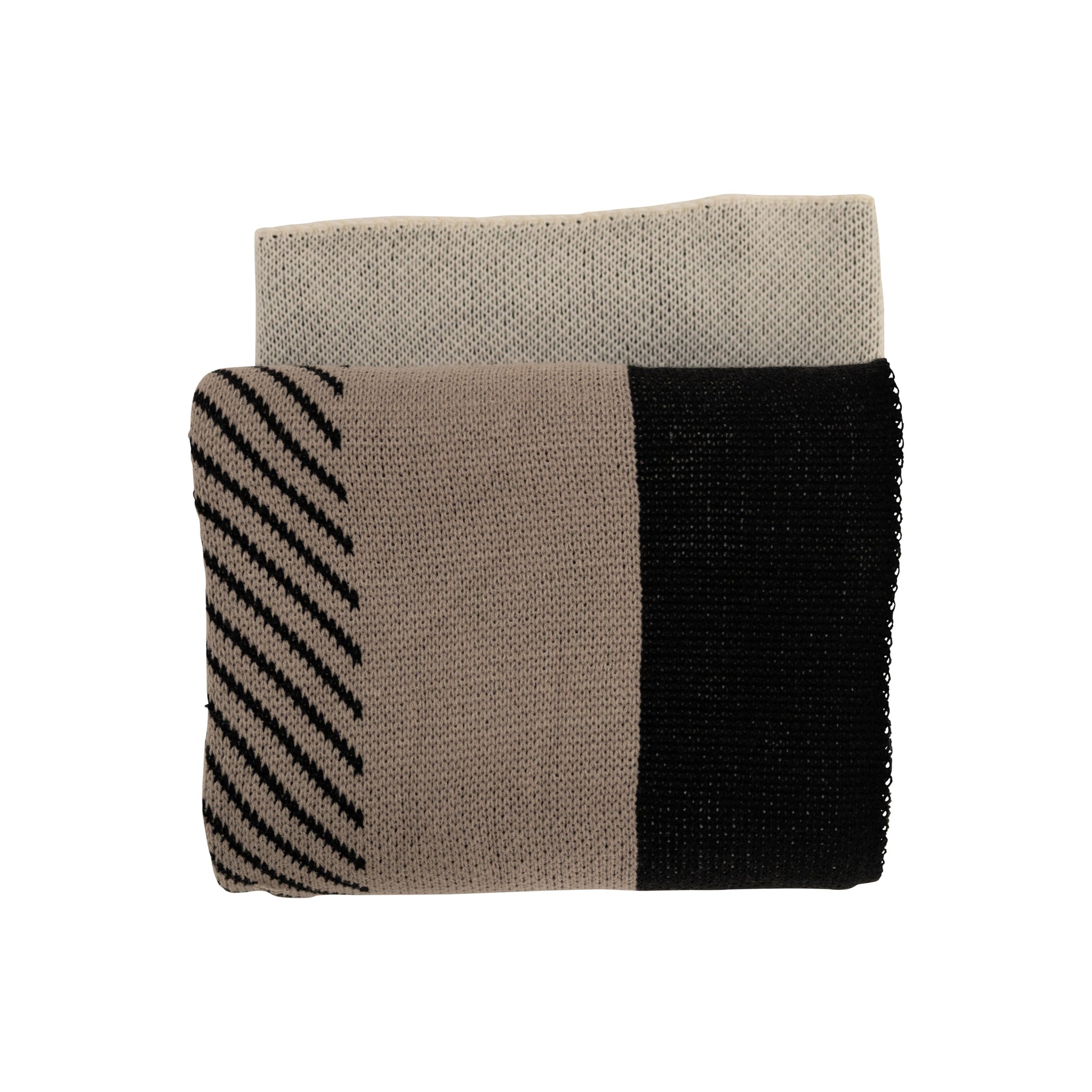 ContempoChic Knit Throw Blanket-Throw Blankets-DECOROLALA